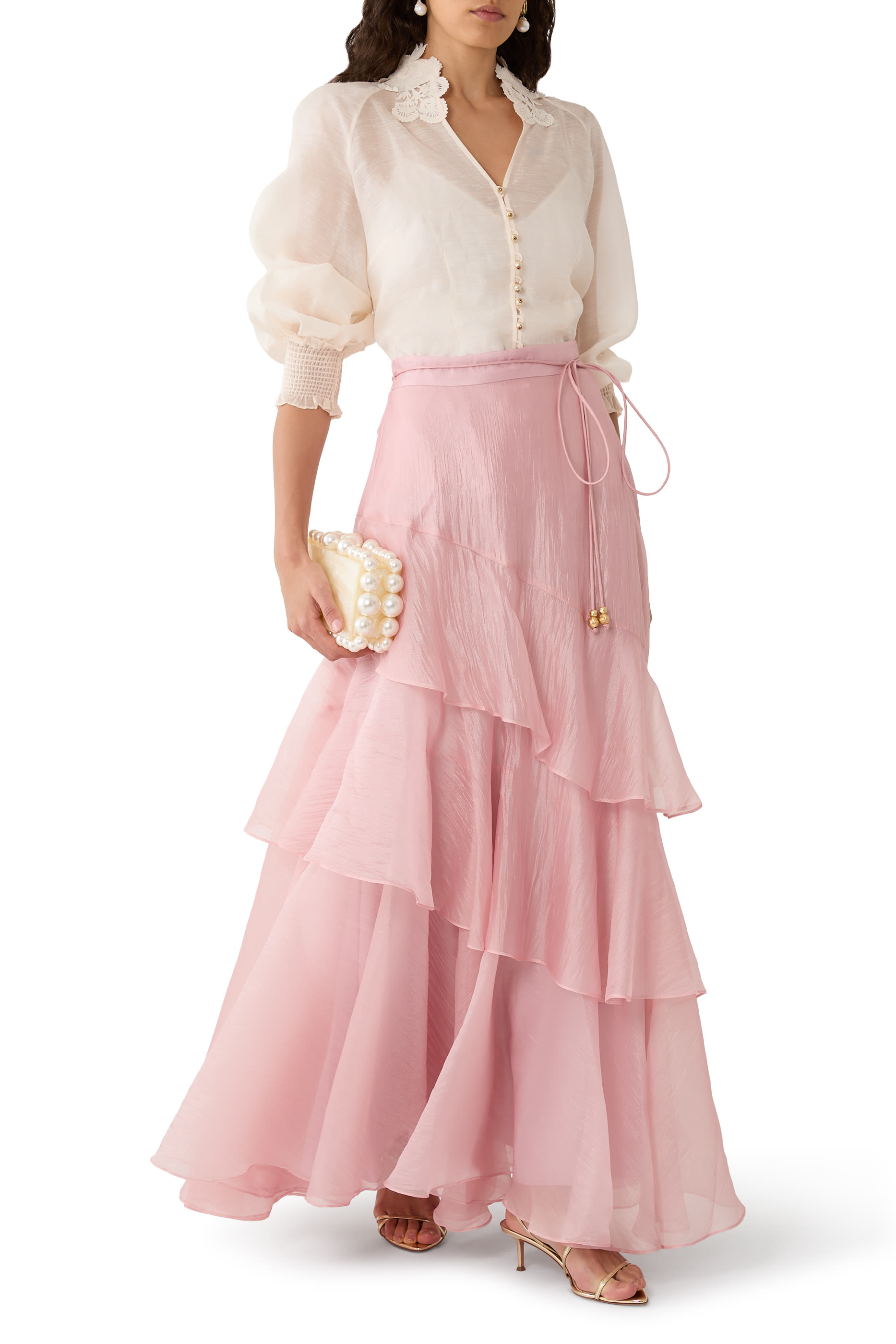 تنورة أوفيليا طويلة