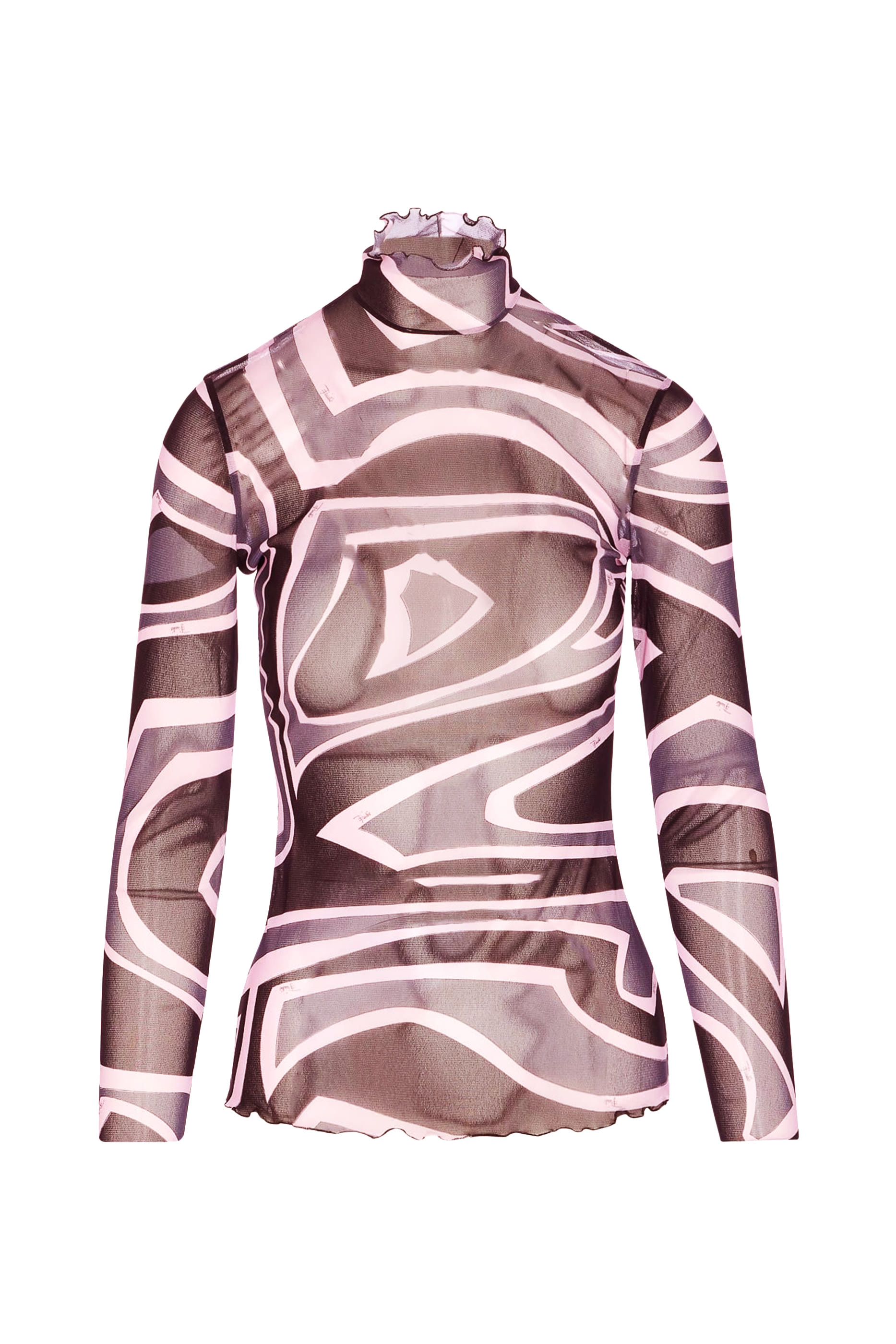 تيشيرت بنقشة تول