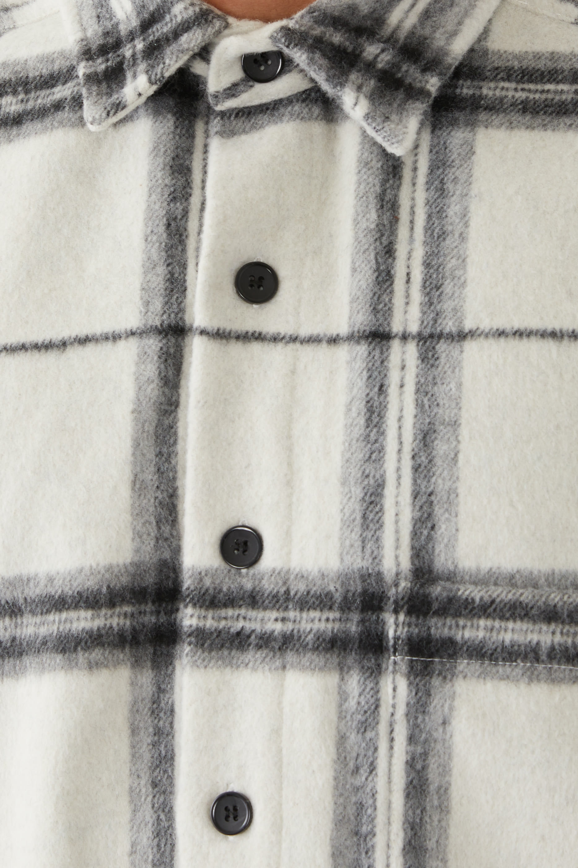 قميص فلانيل بنقشة مربعات