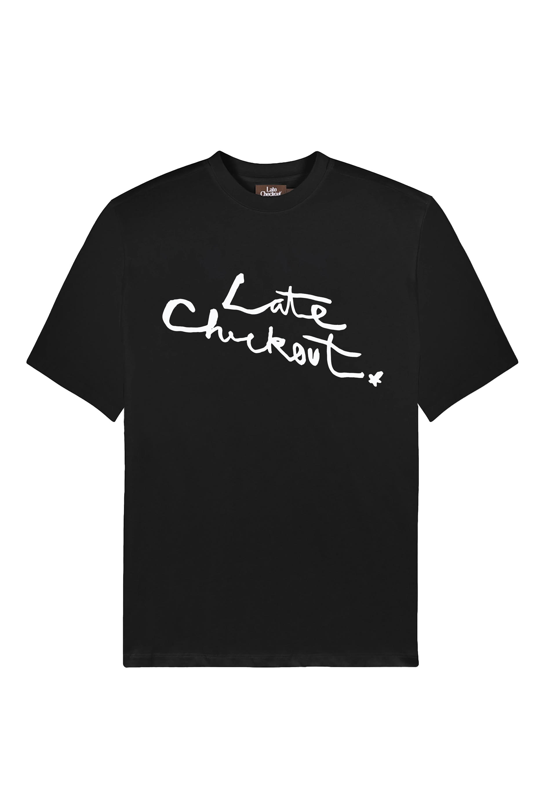 تيشيرت بشعار الماركة قطن