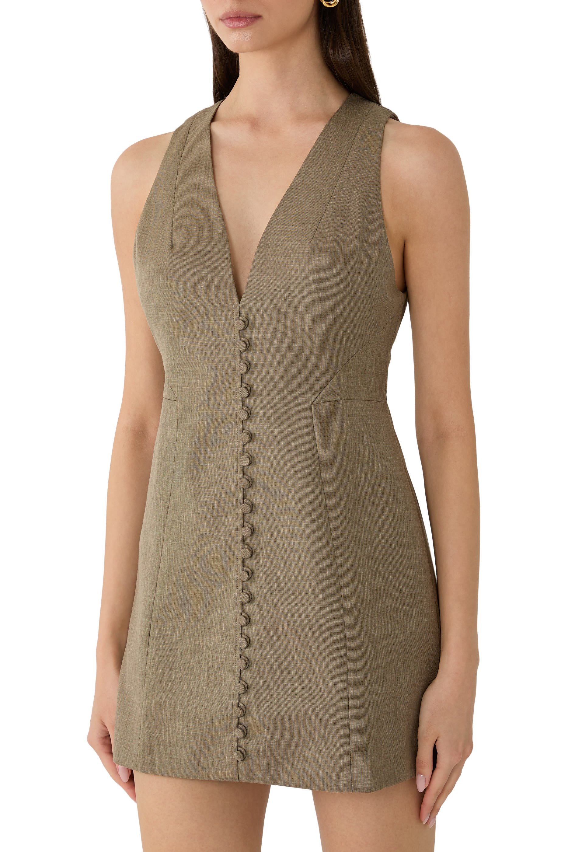 فستان آشر بقصة ضيقة قصيرة