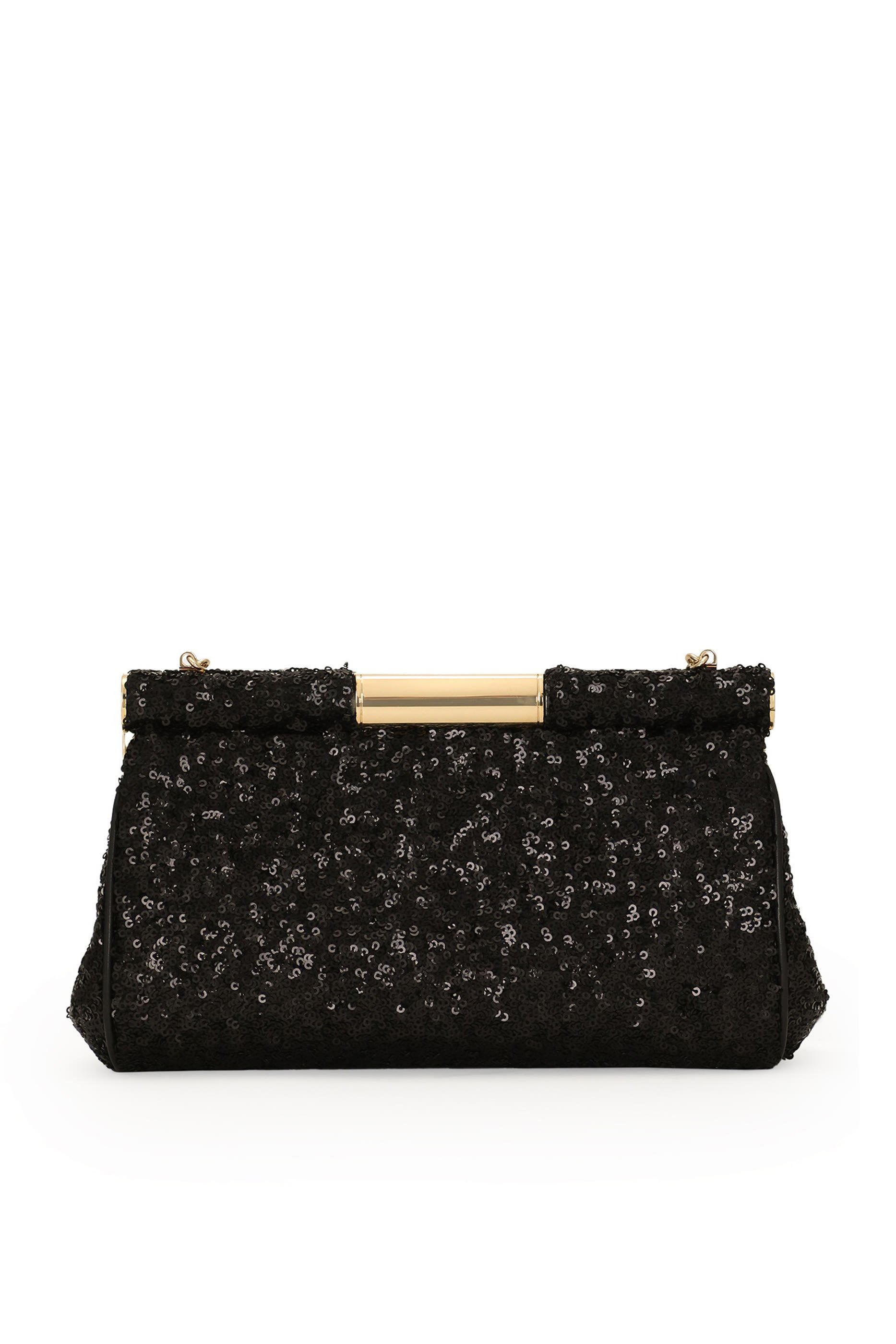 حقيبة كتف مارلين متوسطة مزينة بالترتر