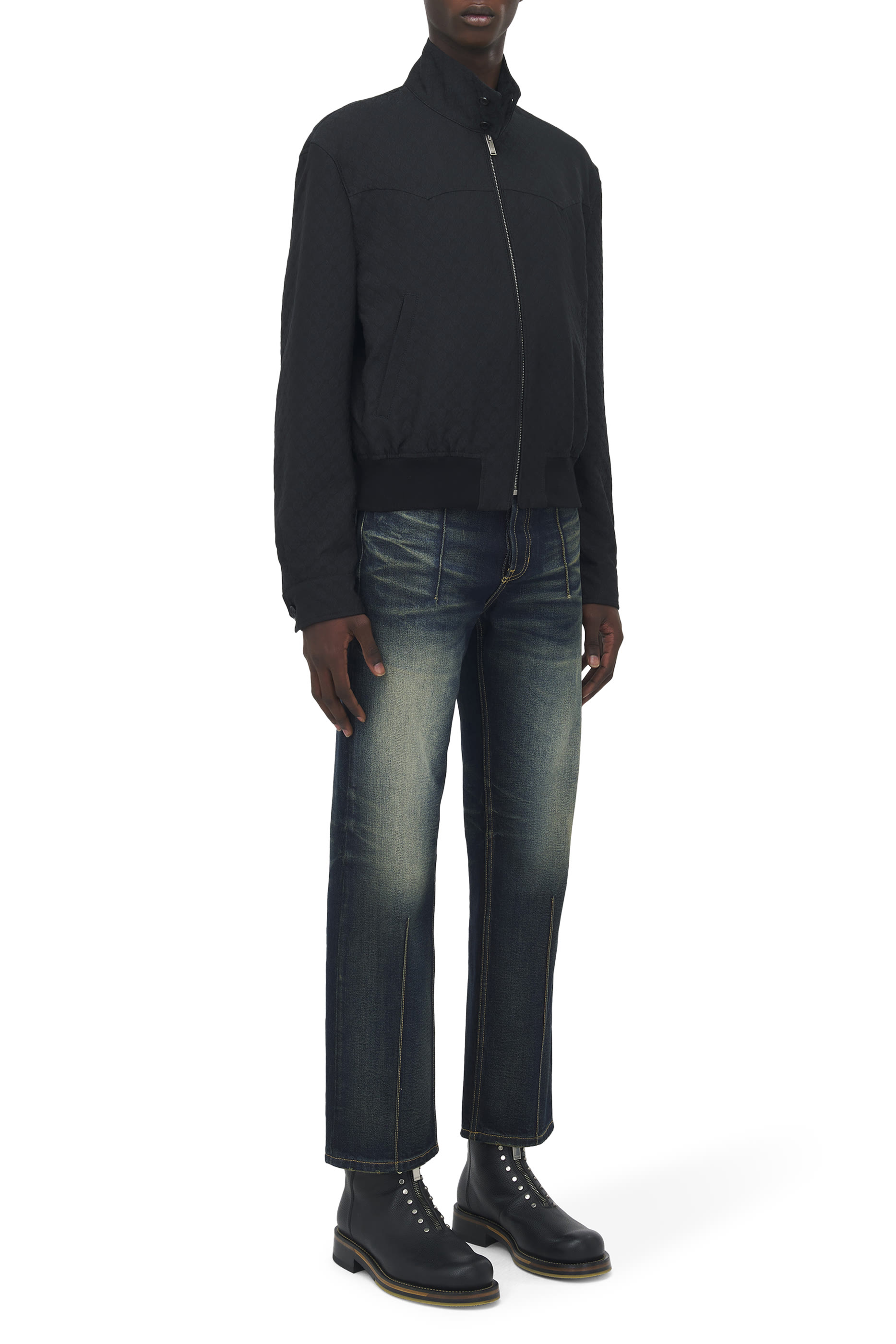 جاكيت هارينغتون قصير