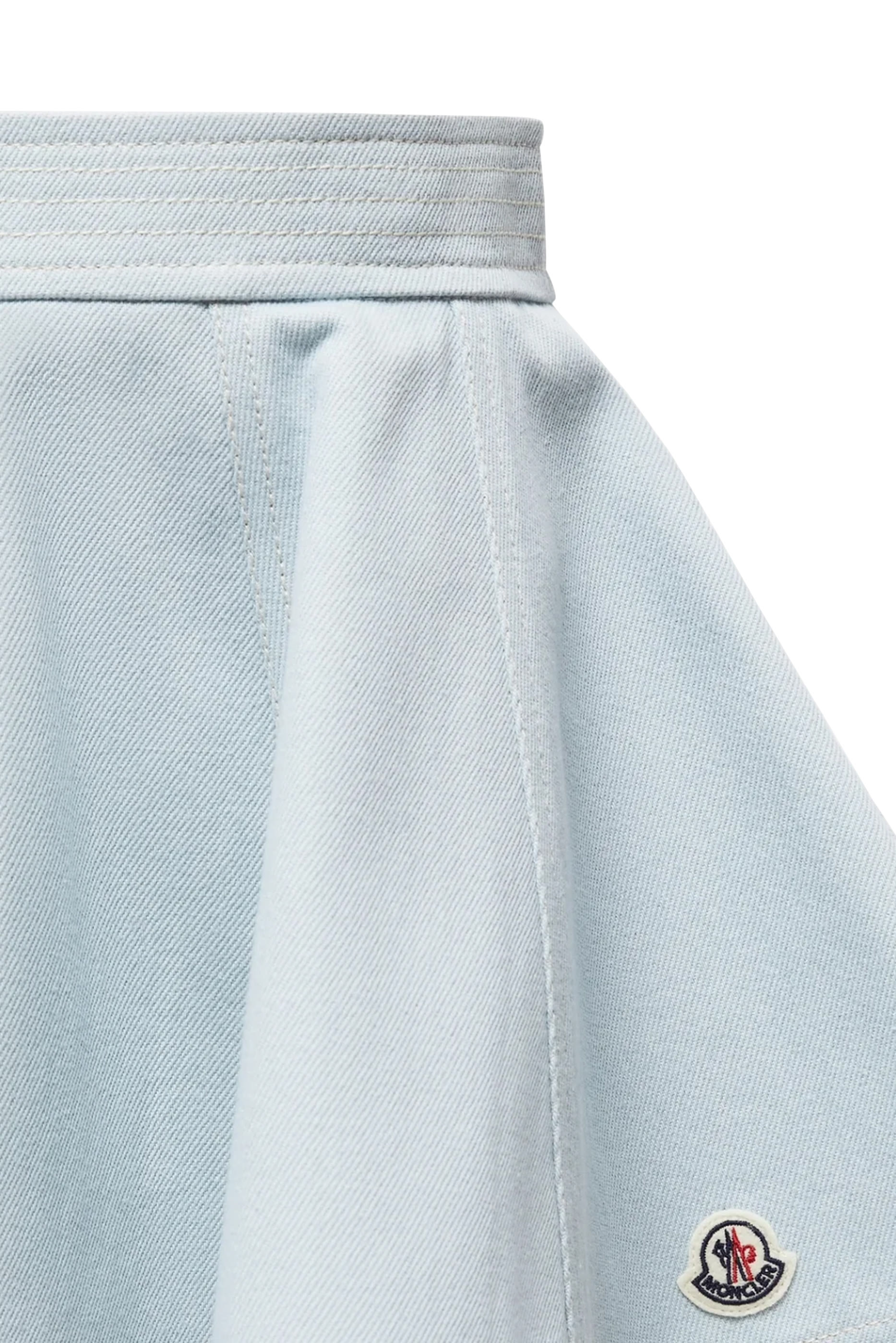 تنورة قصيرة واسعة دنيم للأطفال