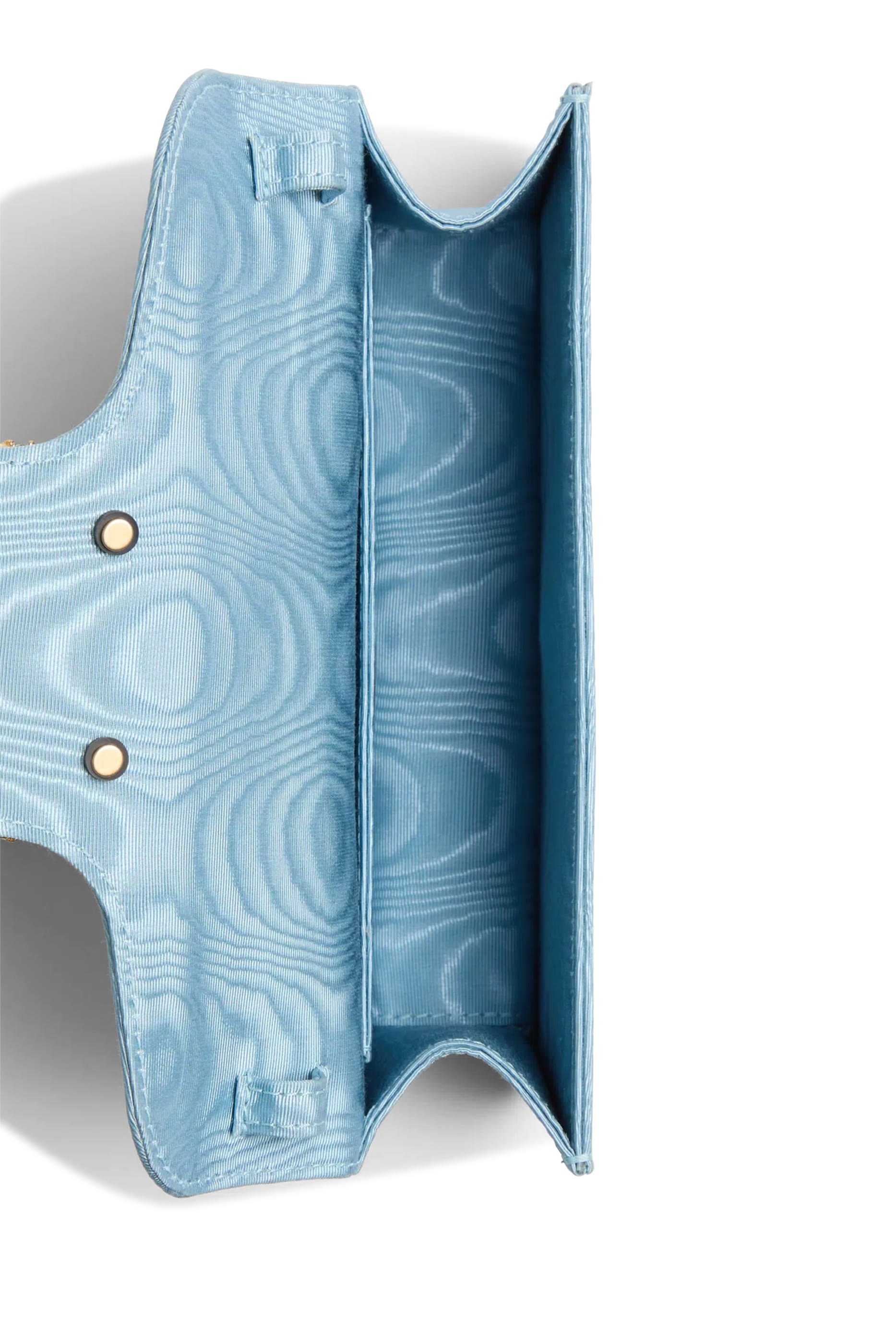 حقيبة كلاتش لوكو بحلية شعار الماركة بأحجار