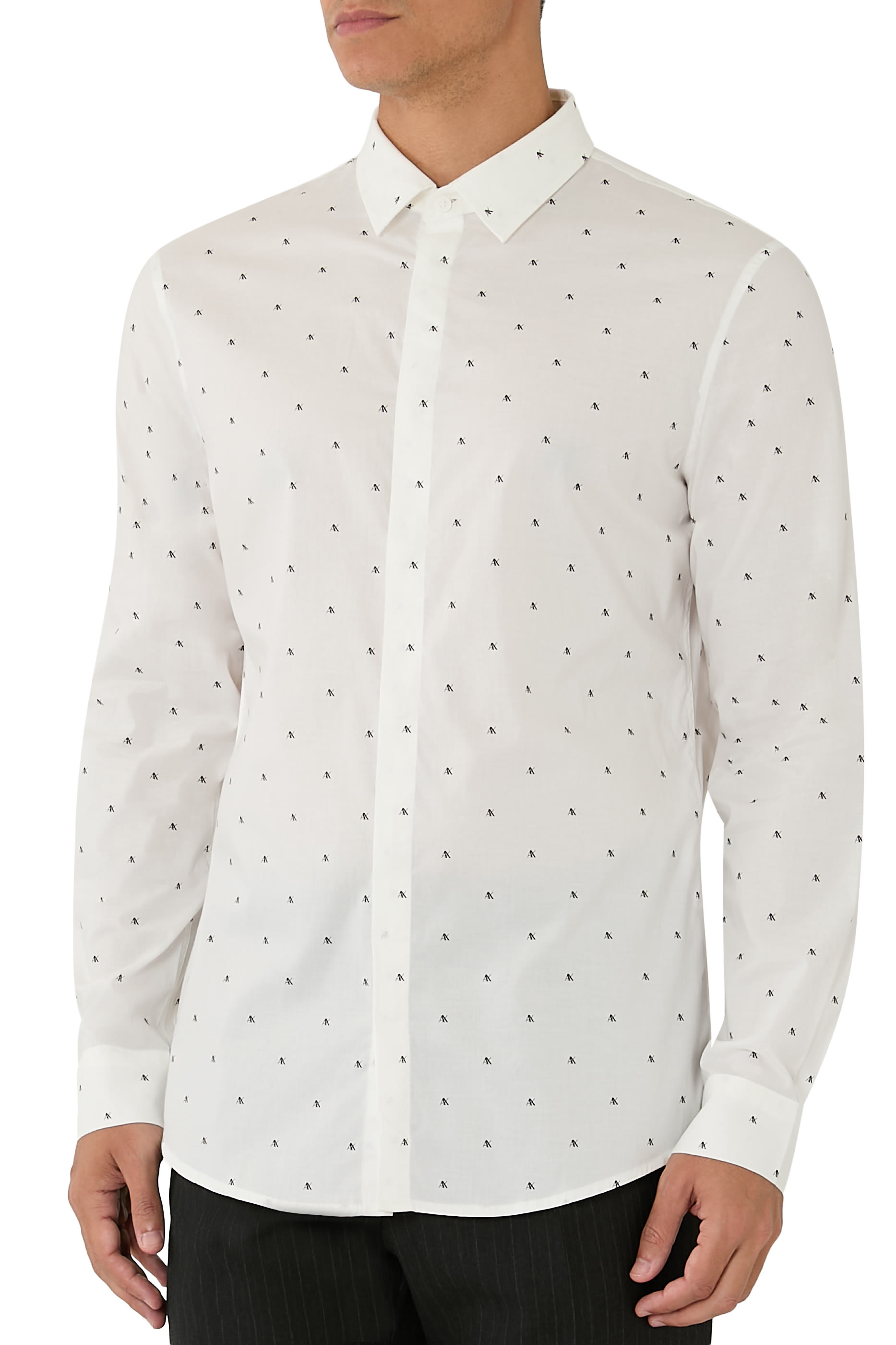 قميص أرو بأكمام طويلة