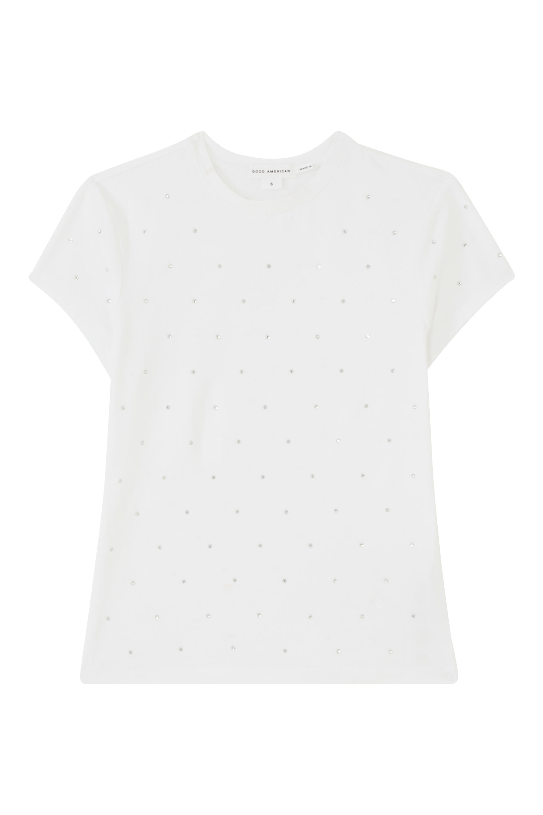 تيشيرت بايبي مرصع بالكريستال