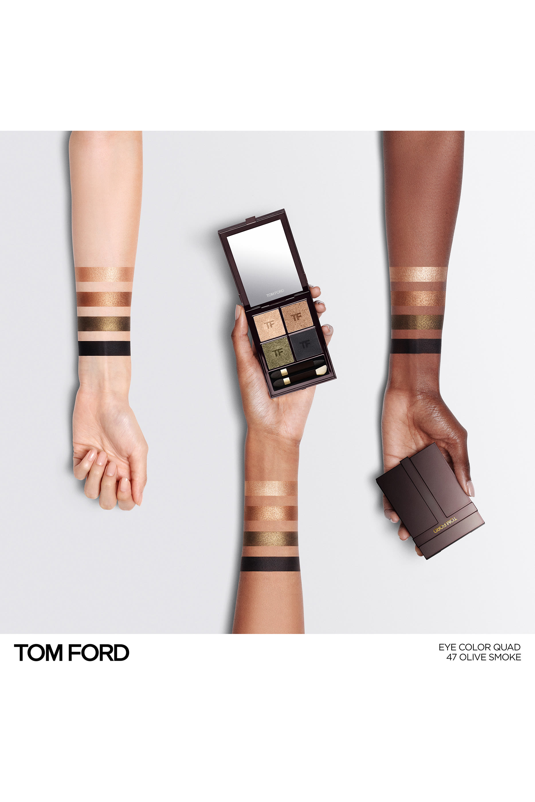 لوحة ظلال عيون رانواي بأربعة ألوان درجة 01 امبر برونز