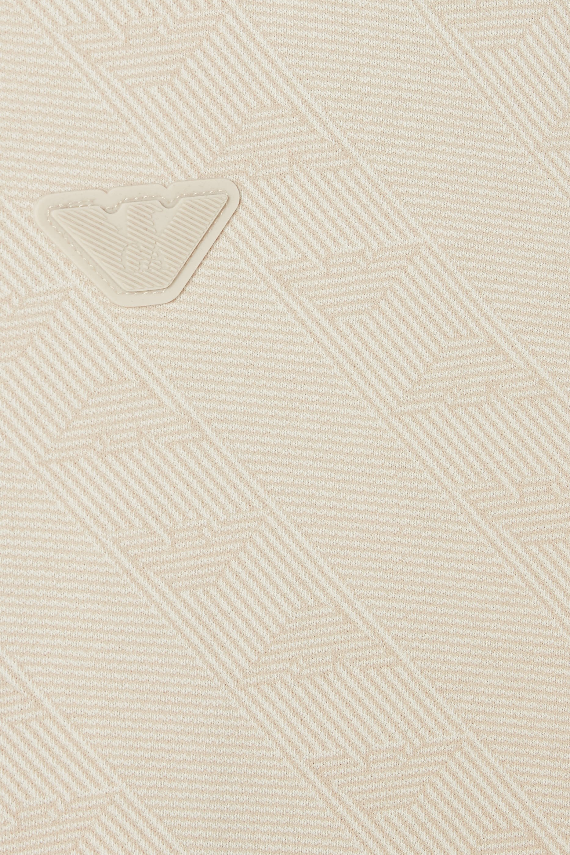 فستان بشعار الماركة بحجم صغير جيرسيه مزدوج للأطفال