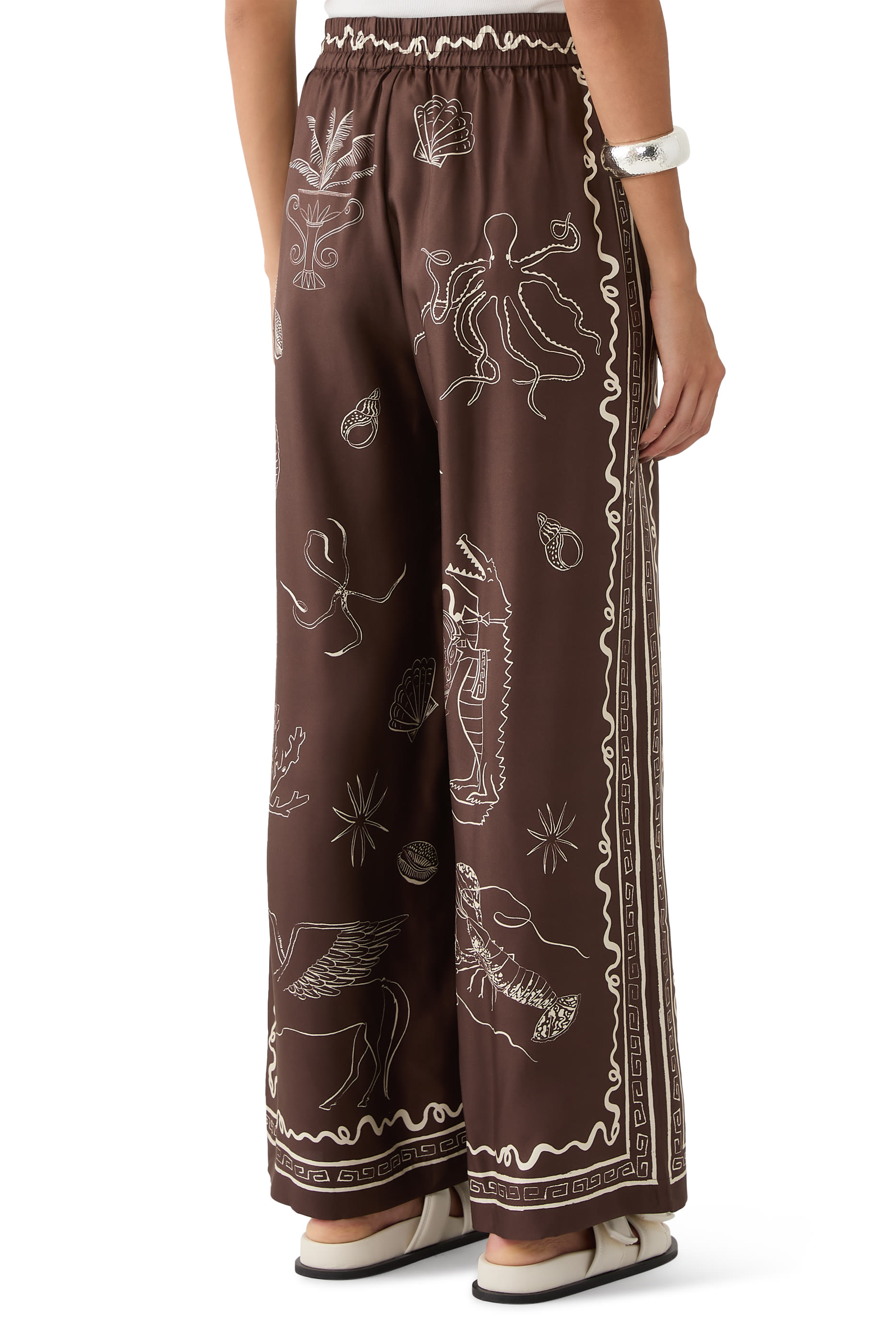 بنطال سامي حرير