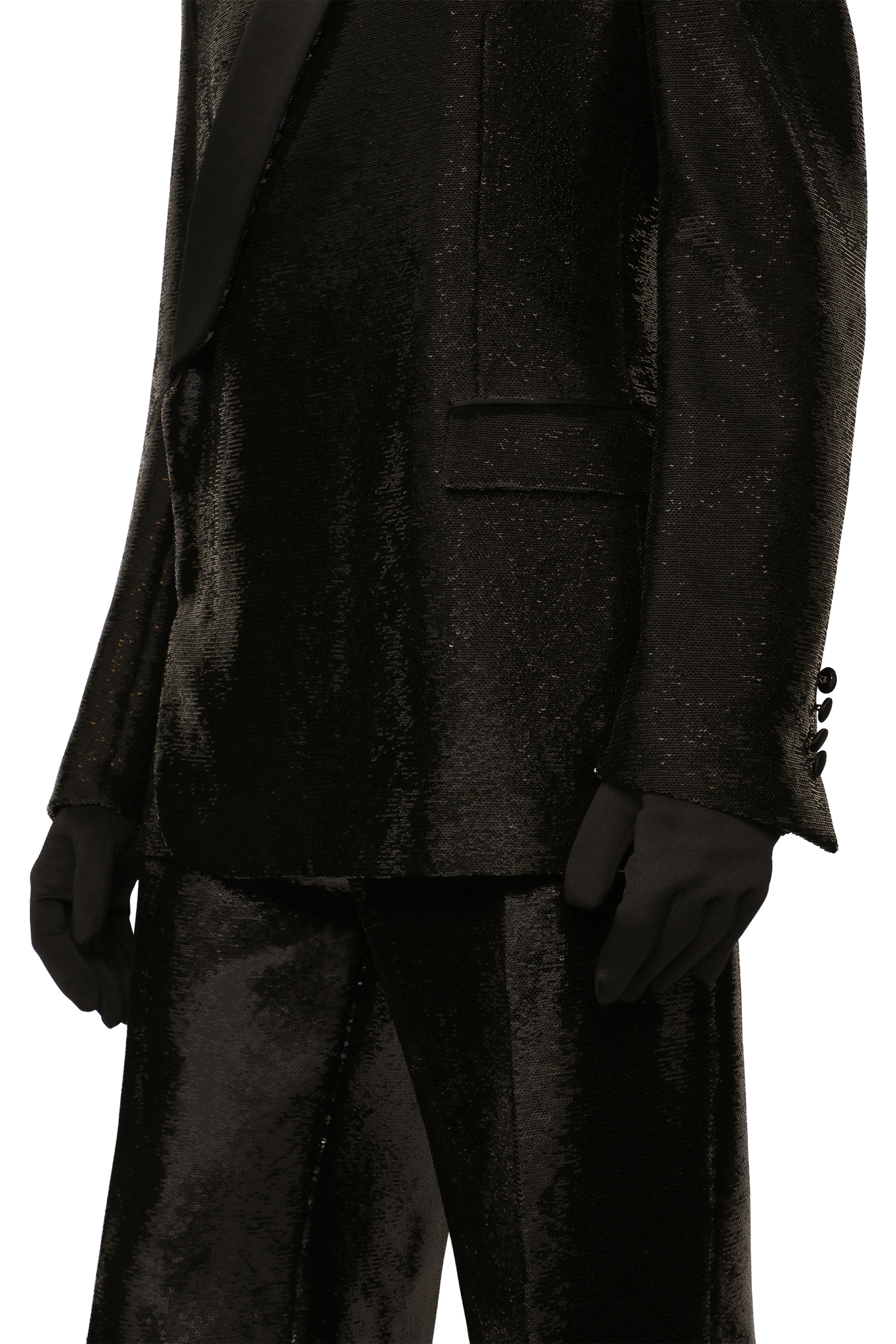 جاكيت توكسيدو بترتر وصفي أزرار وقصة سيسيليا