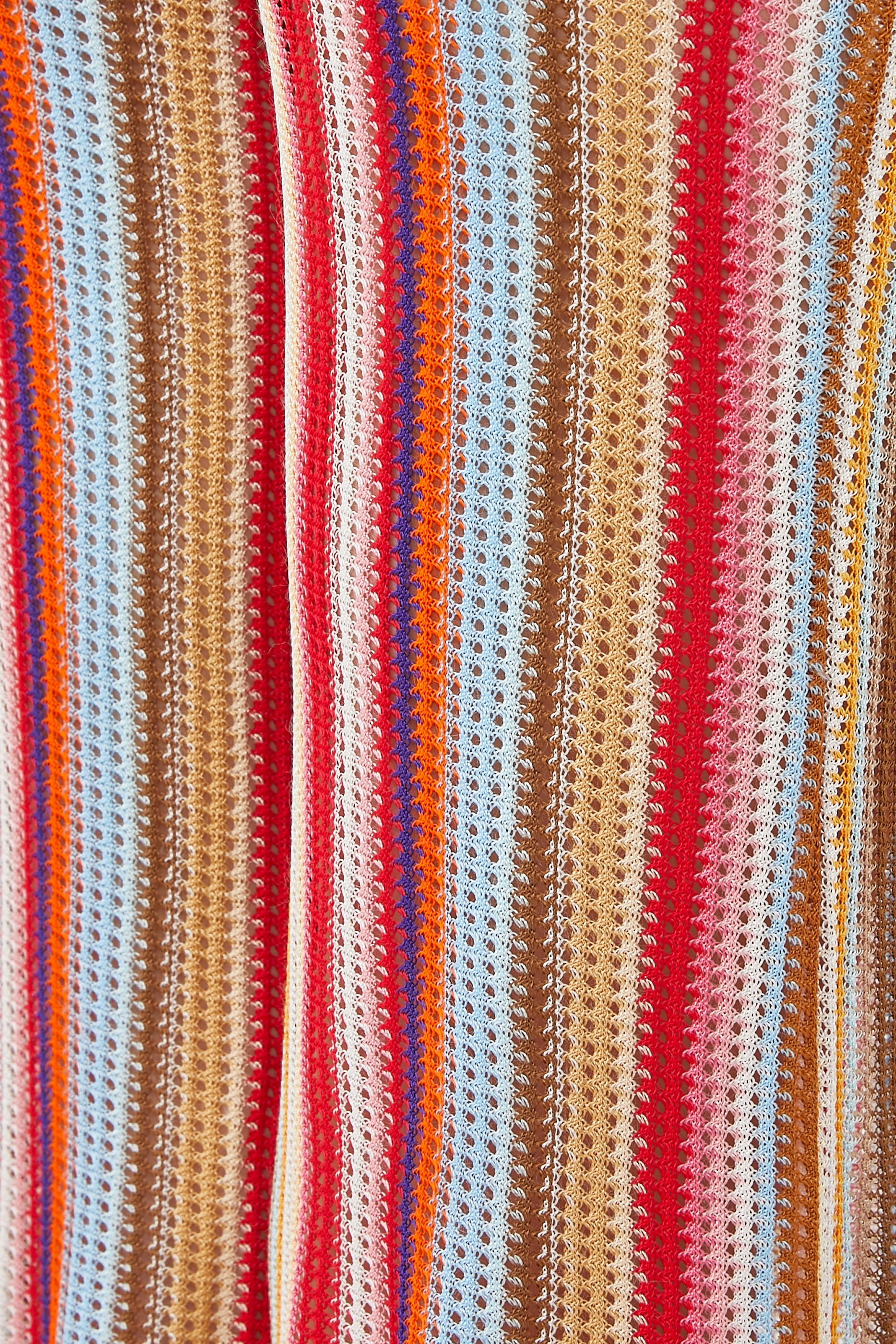 بنطال ماري راشيل مخطط بحافة واسعة