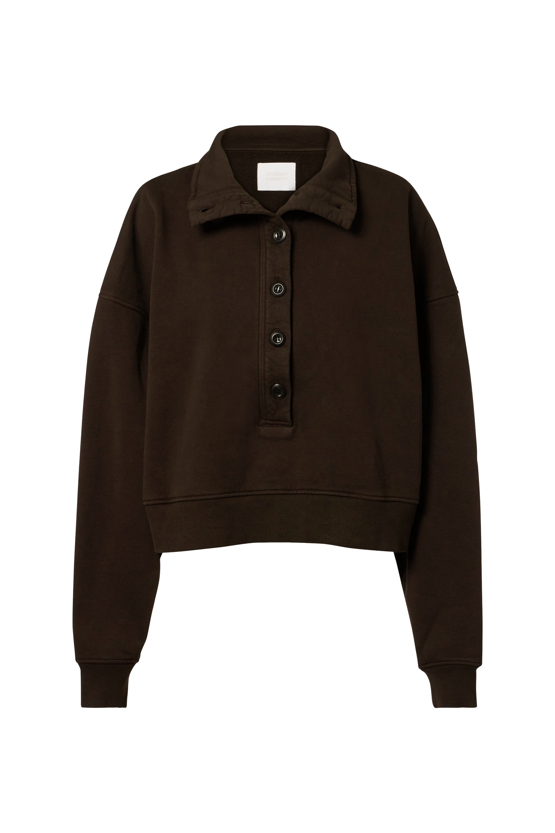 سويت شيرت ميريل بياقة تفاصيل عالية