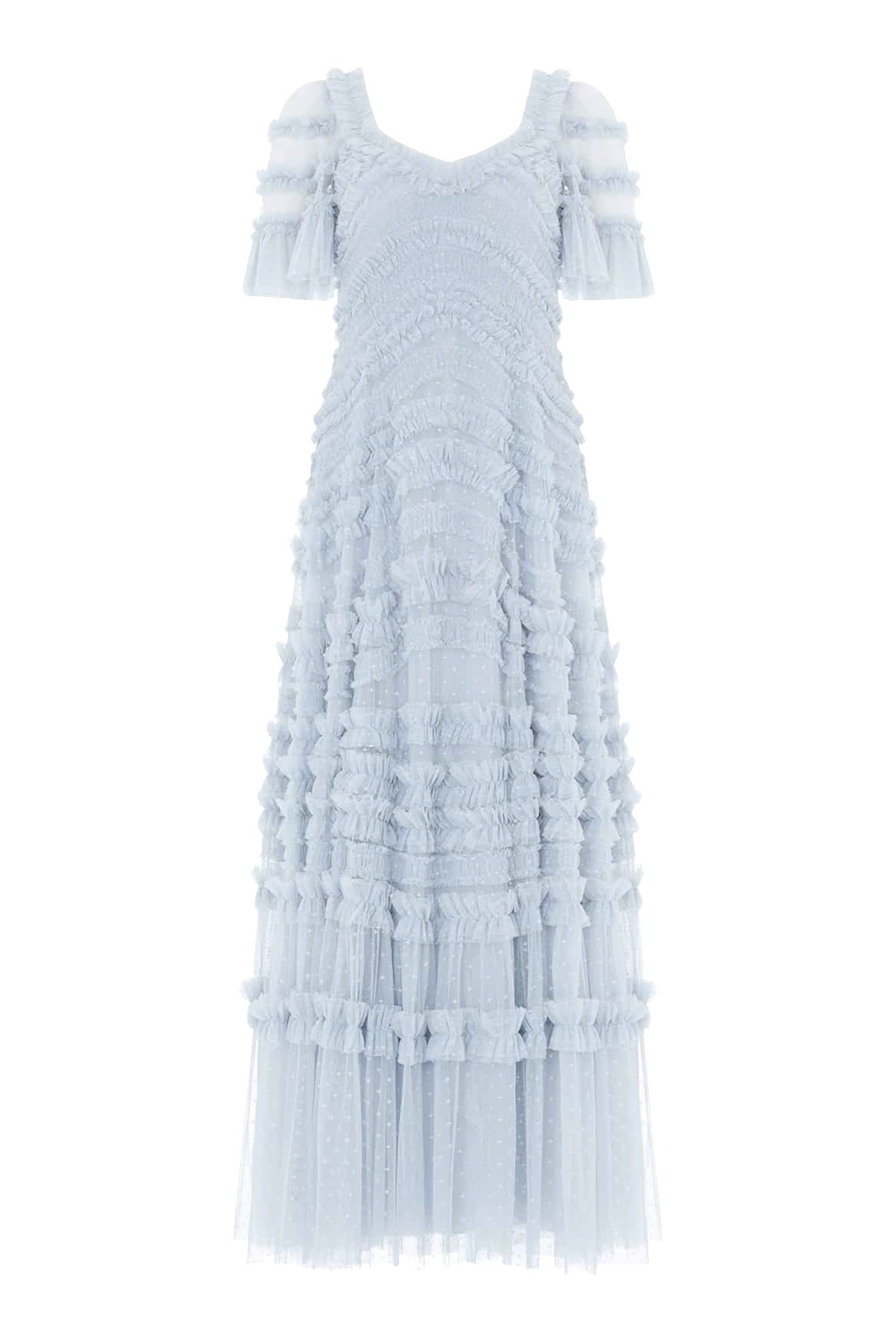 فستان سهرة أمارا بكشكش 