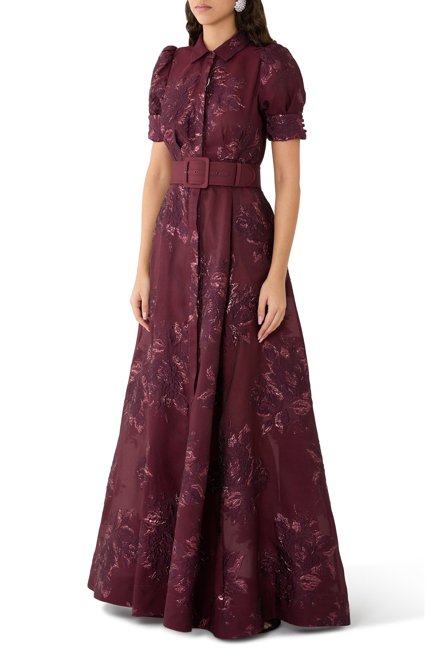 Arlette Short Sleeve Gown