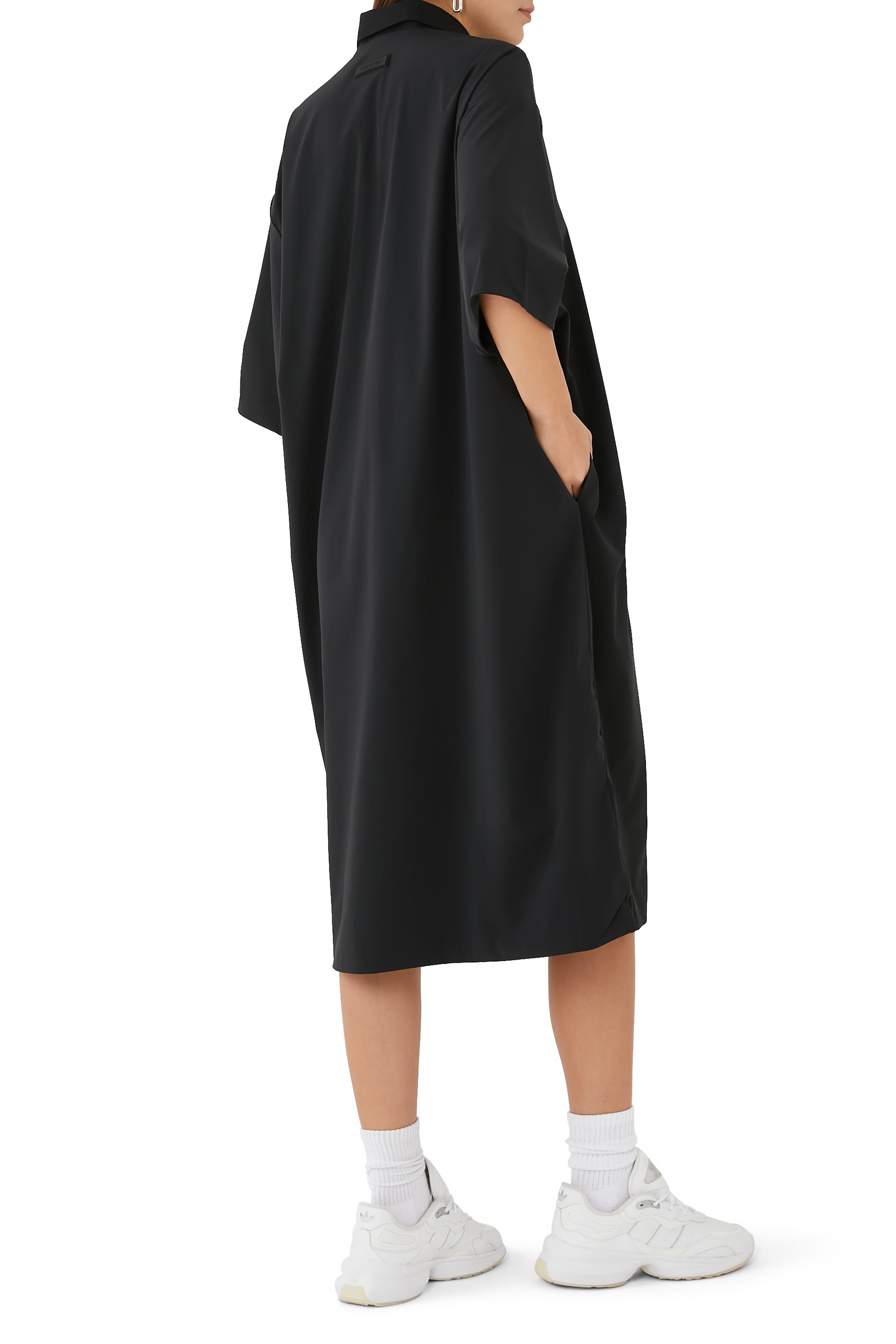 فستان بولو بسحاب كامل