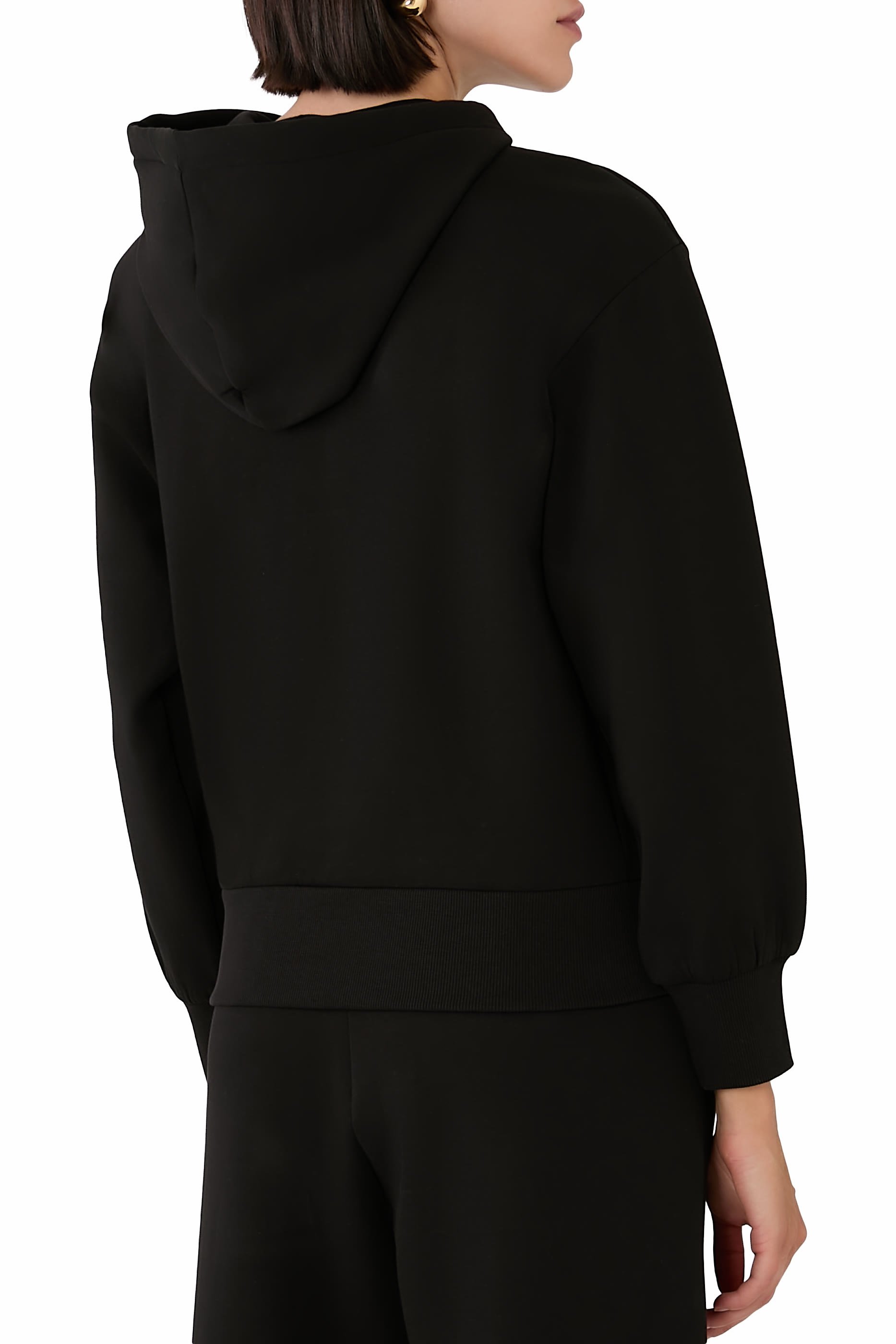 سويت شيرت سالين دي جيرو بتصميم هودي بشعار الماركة