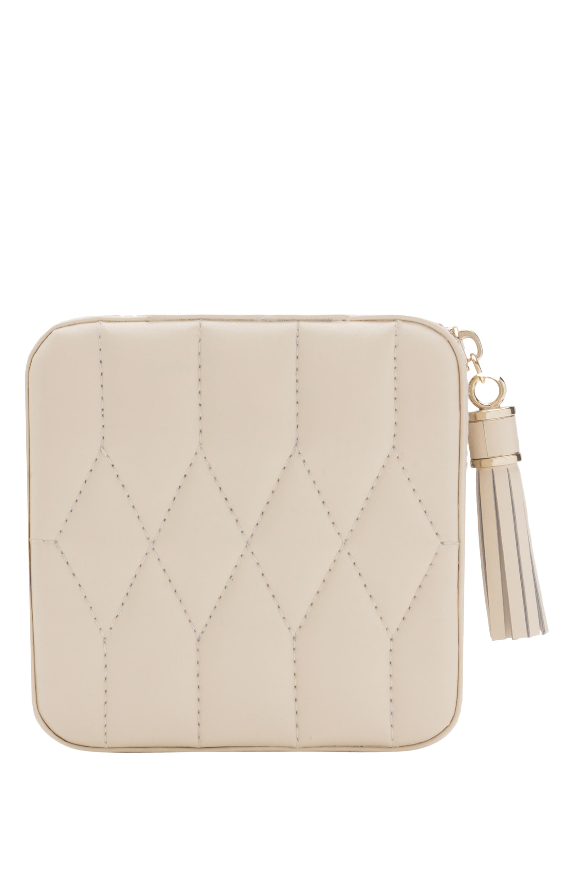 حقيبة مجوهرات كارولين بسحاب للسفر