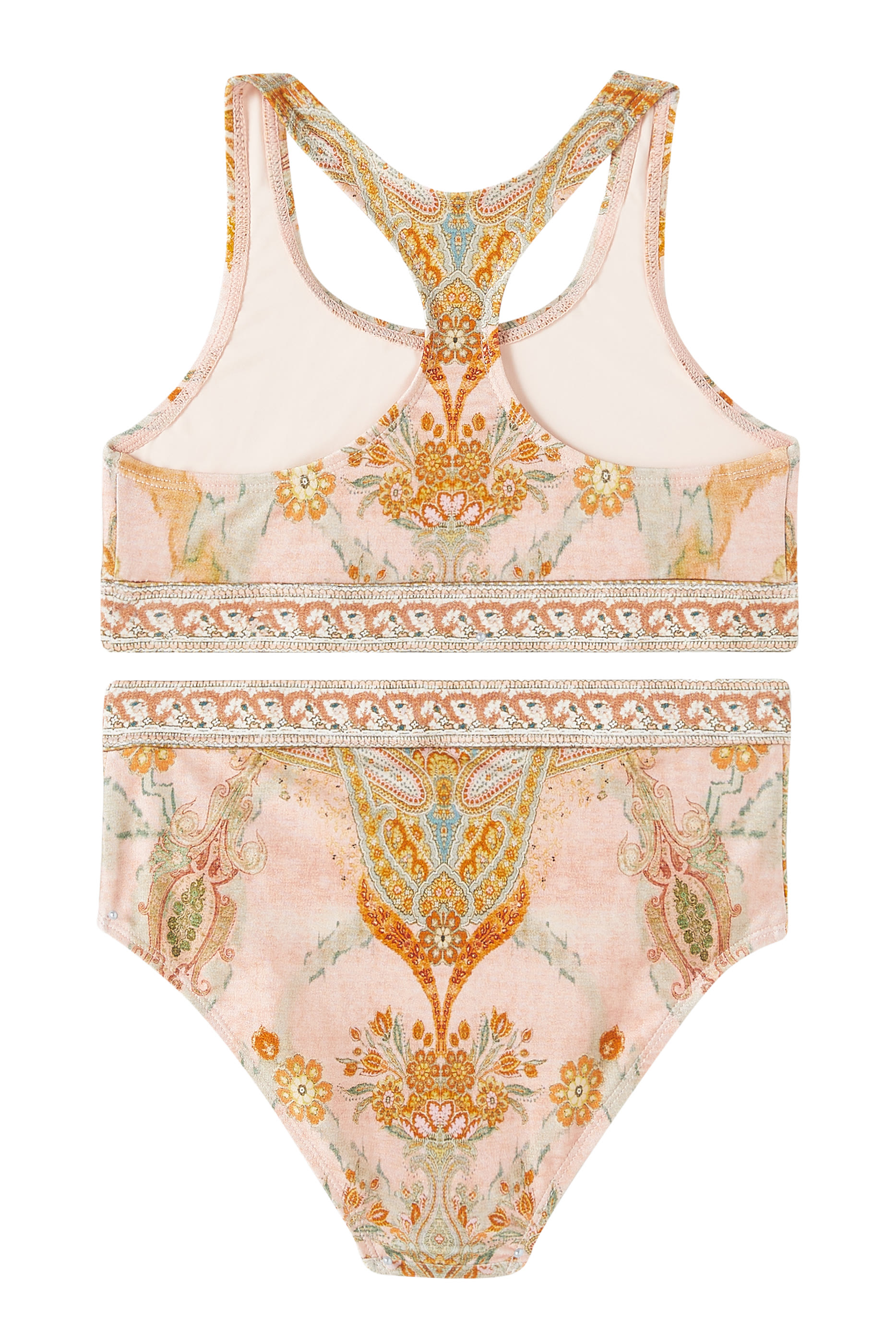 طقم بيكيني ويلي بتصميم رياضي للأطفال