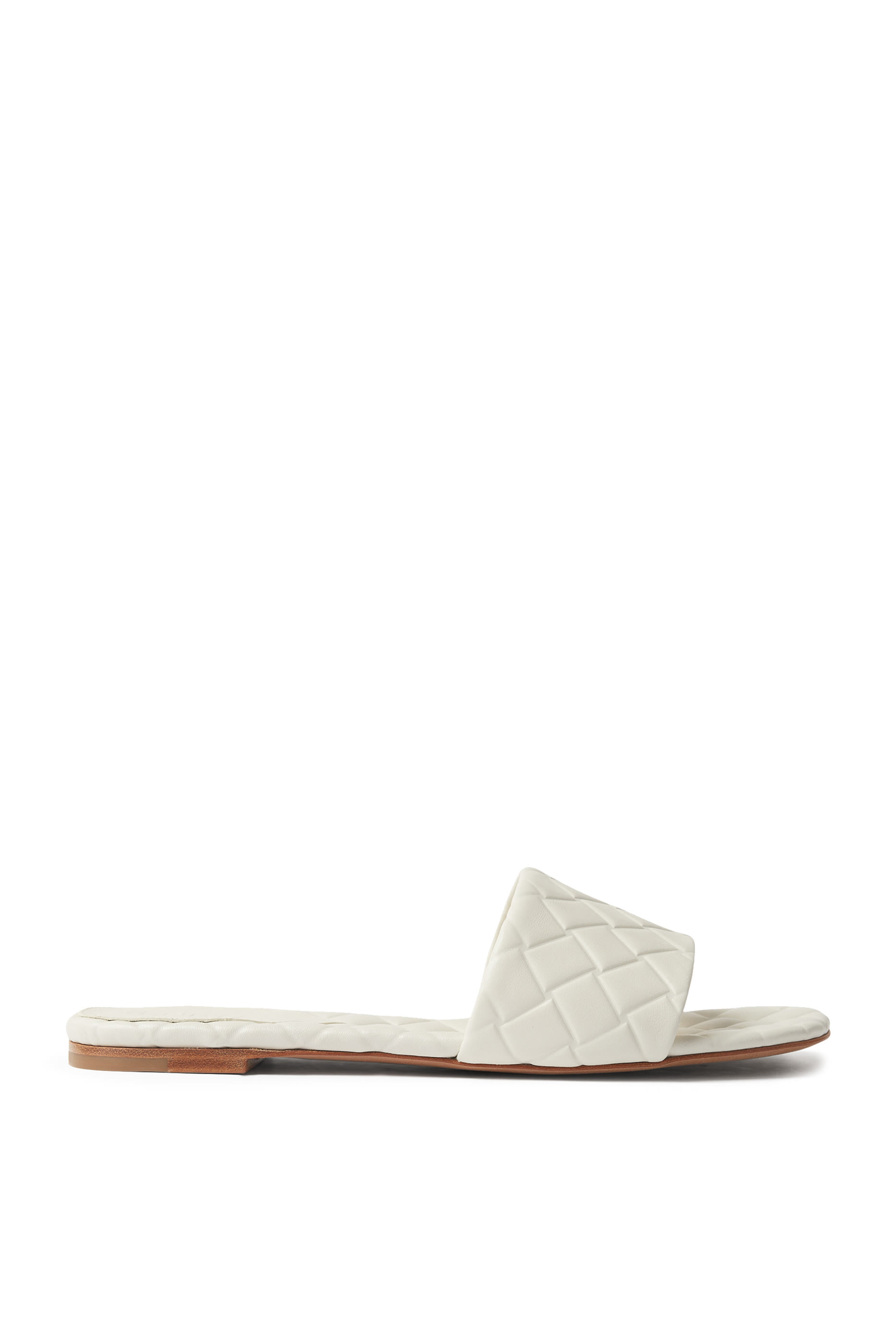 حذاء ايمي مفتوح من الخلف بكعب مسطح جلد