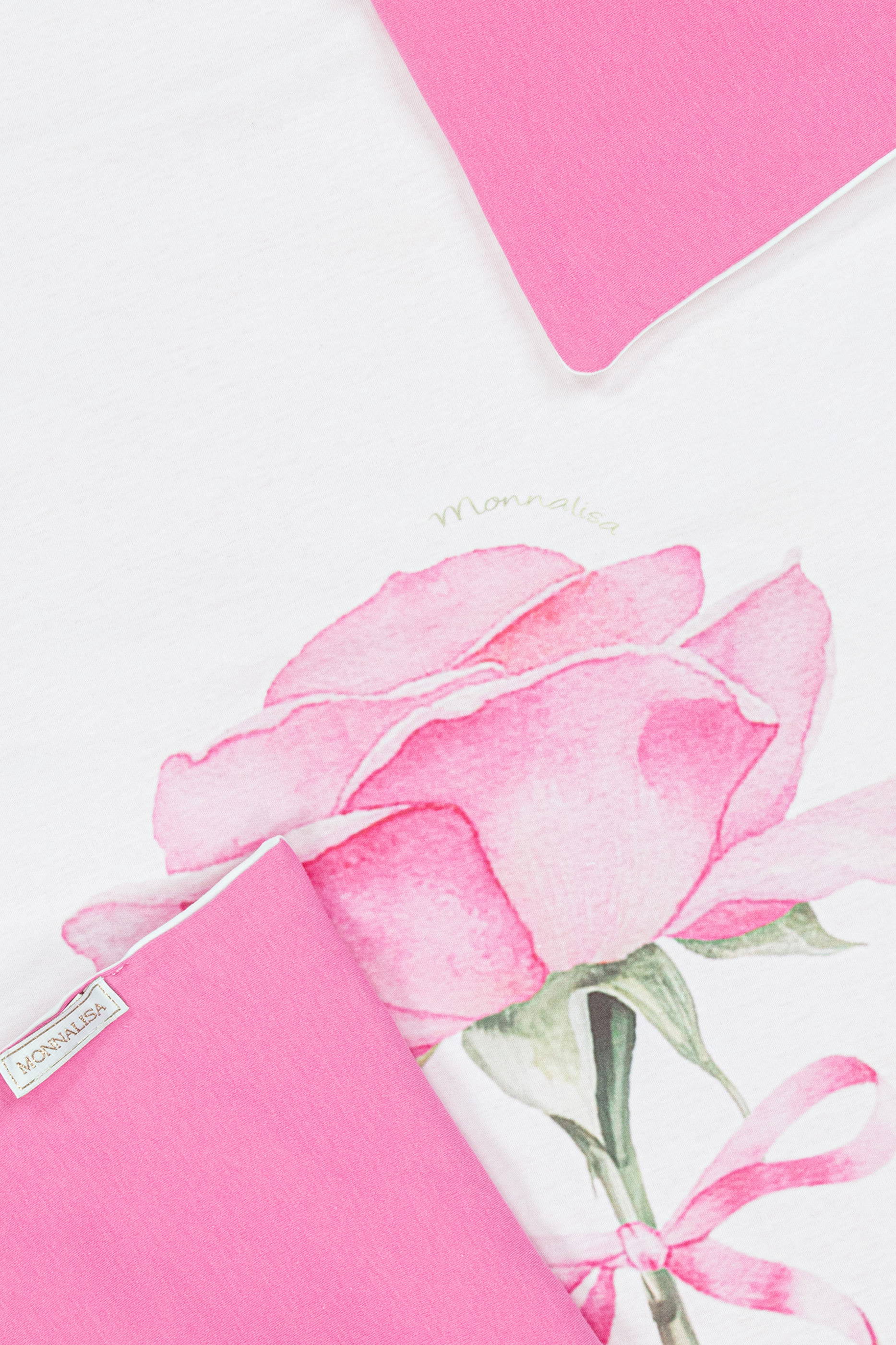 بطانية بطبعات زهور