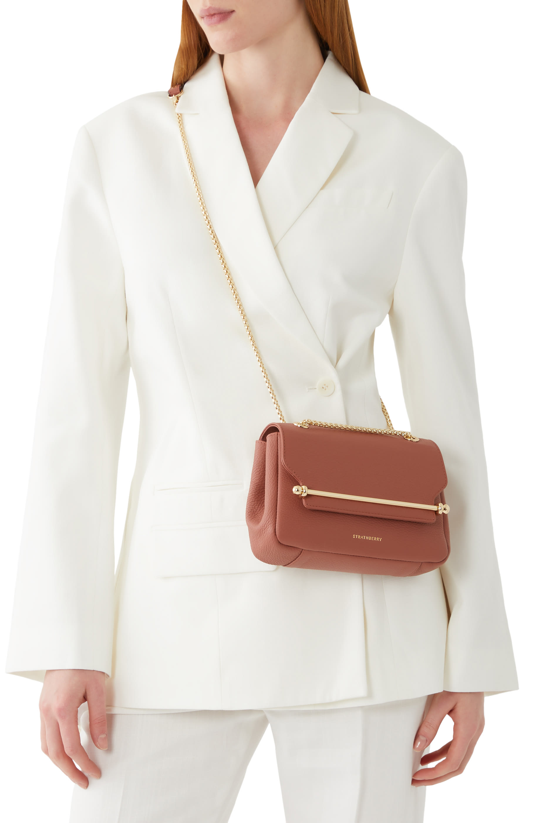 حقيبة يد كروس بودي إيست ويست صغيرة جلد