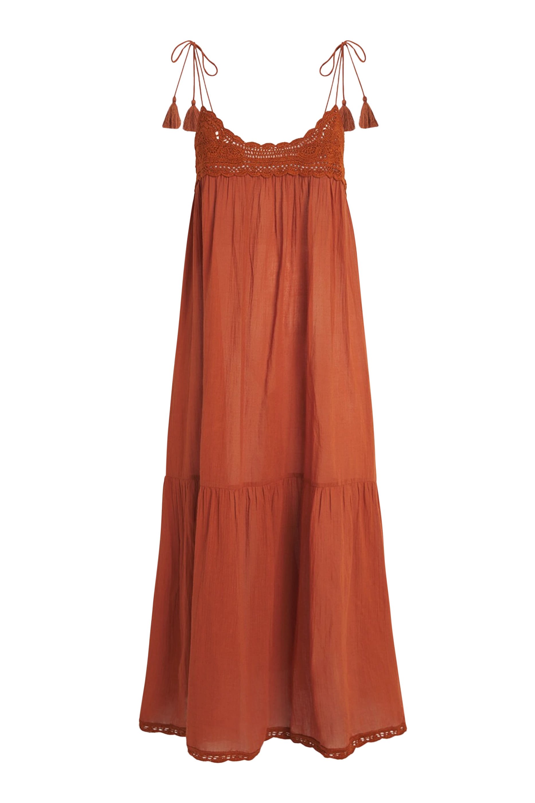  Linnea Coverup Dress with Crochet Detail