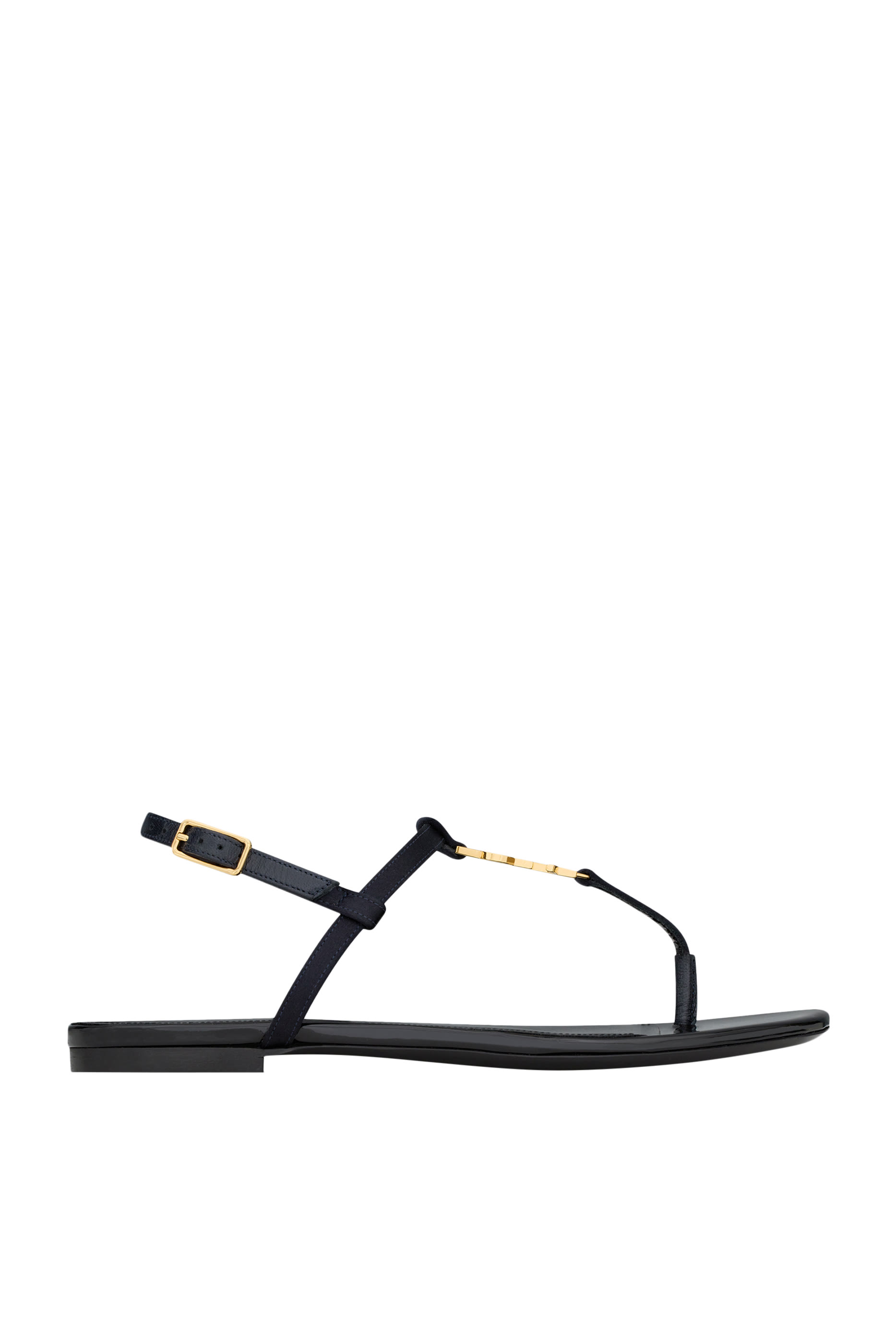 صندل كاساندرا ستان حريري بنعل مسطح