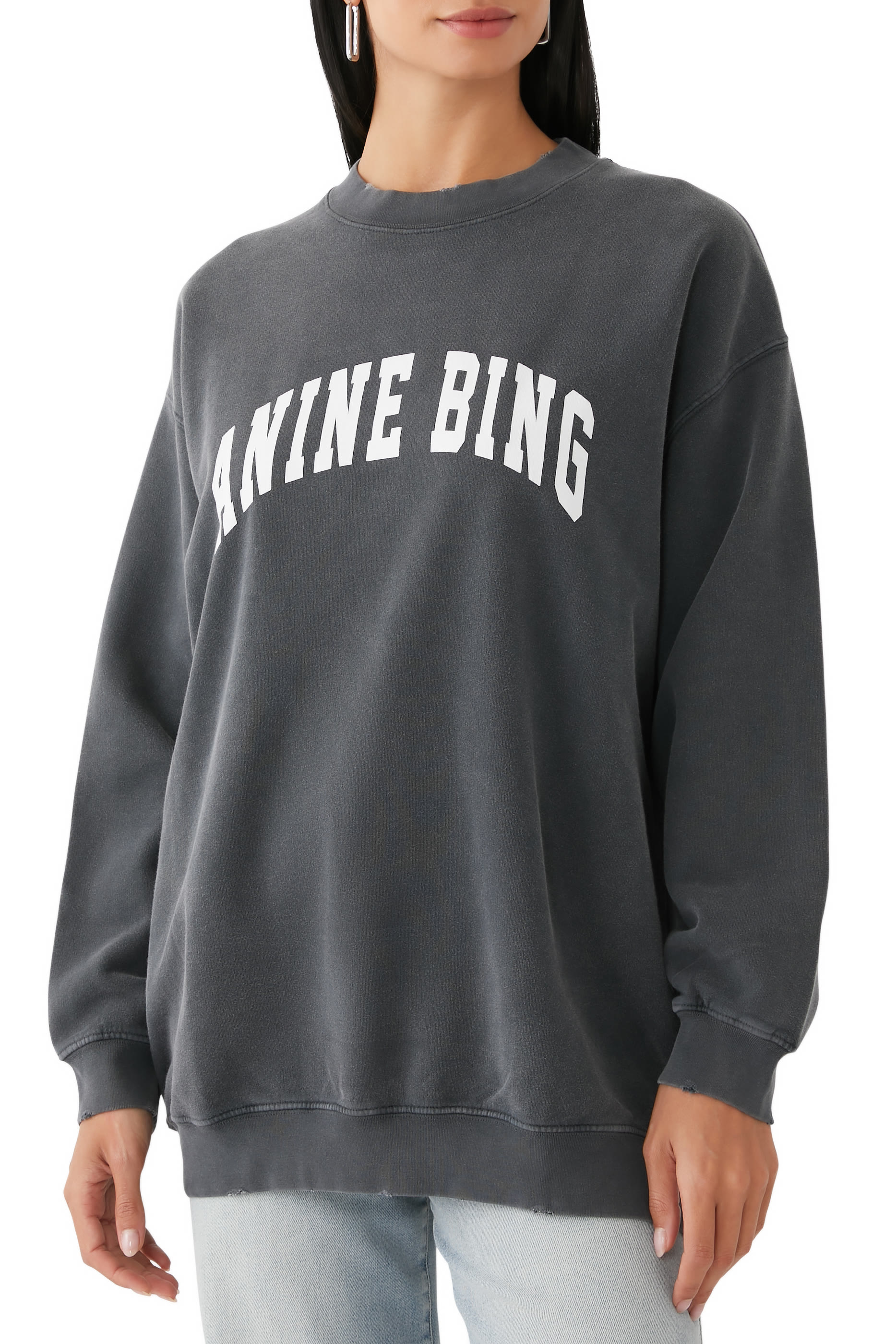 سويت شيرت تايلور بقصة واسعة قطن