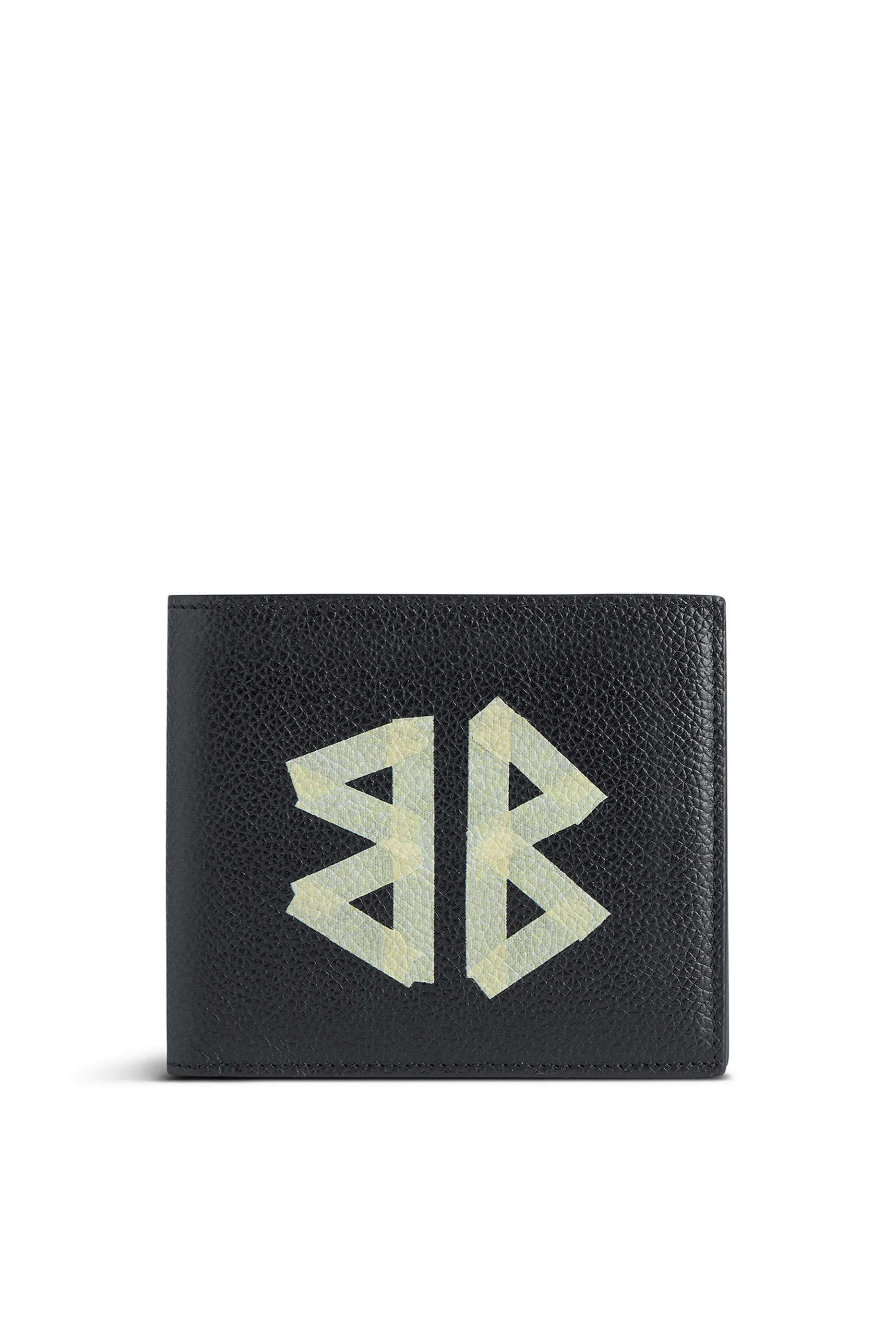 محفظة كاش ثنائية الطي بتصميم مربع