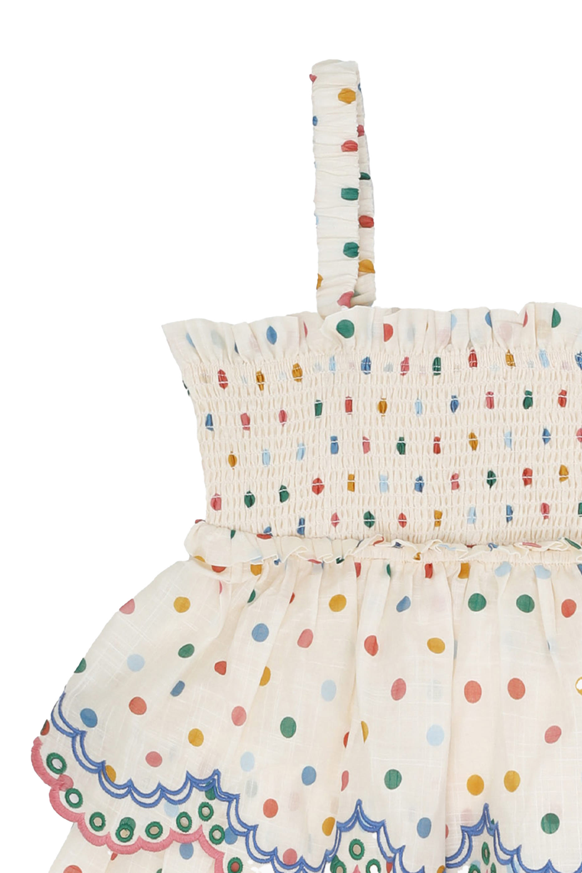 فستان إيفرلي مطرز للأطفال