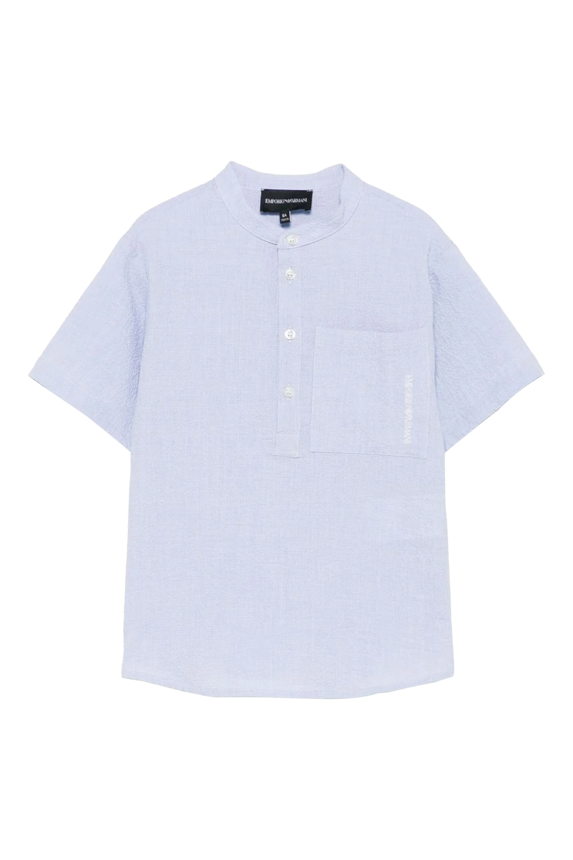 قميص مخطط بشعار الماركة للأطفال