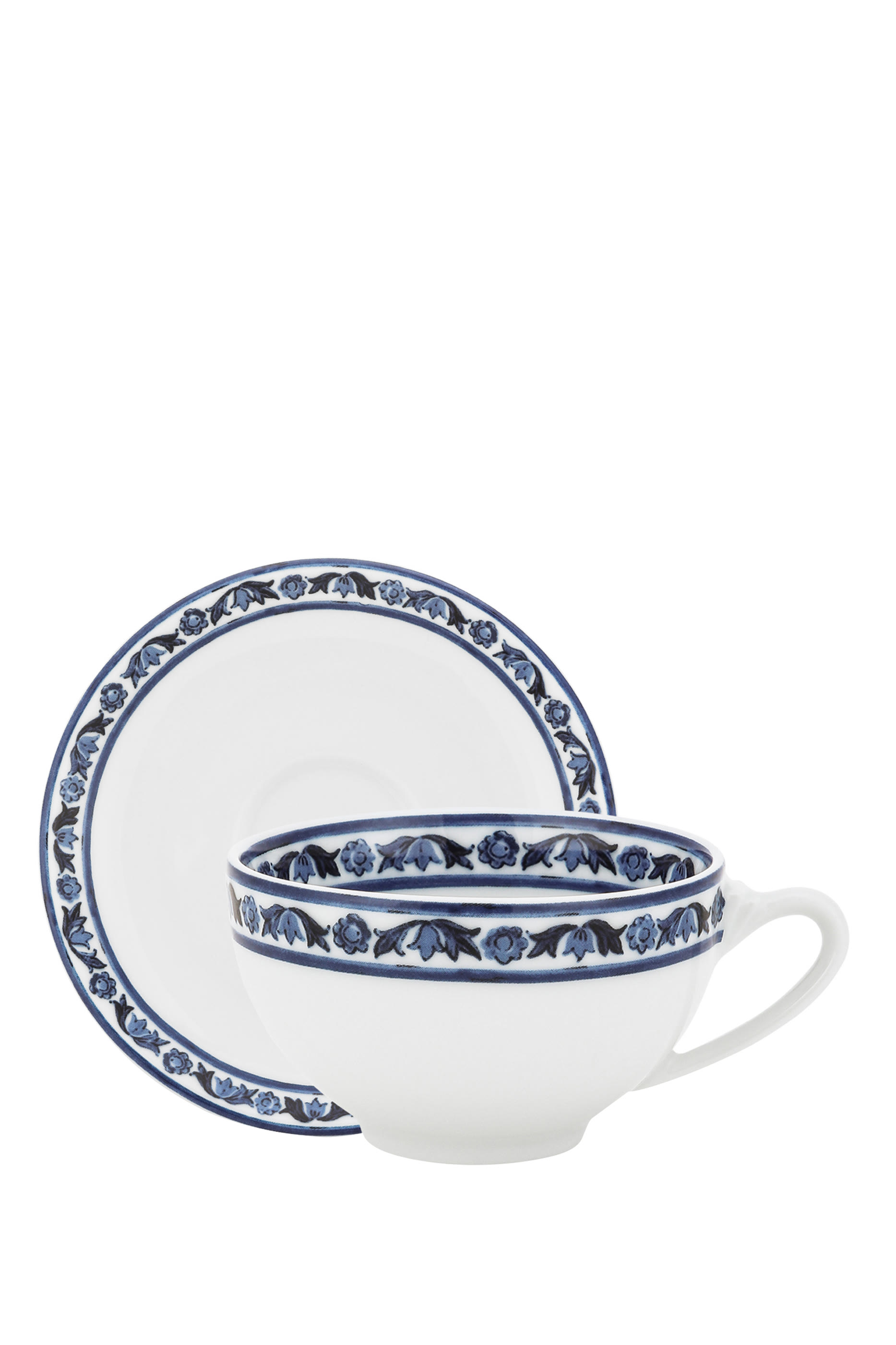 مجموعة طبق وفنجان قهوة بلو ميديتيرانيو، 2 قطع