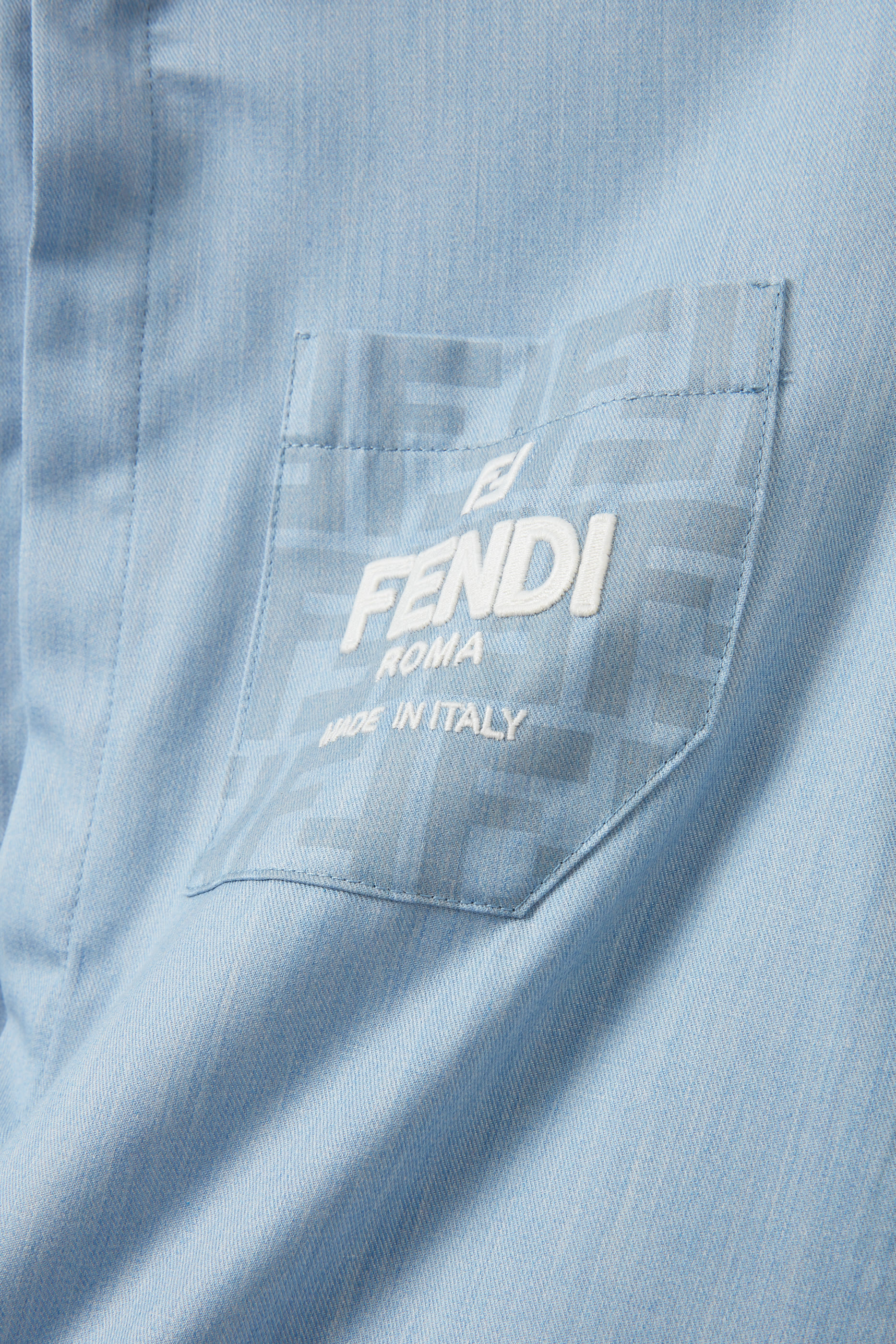 Kids Chambray Pocket Shirt