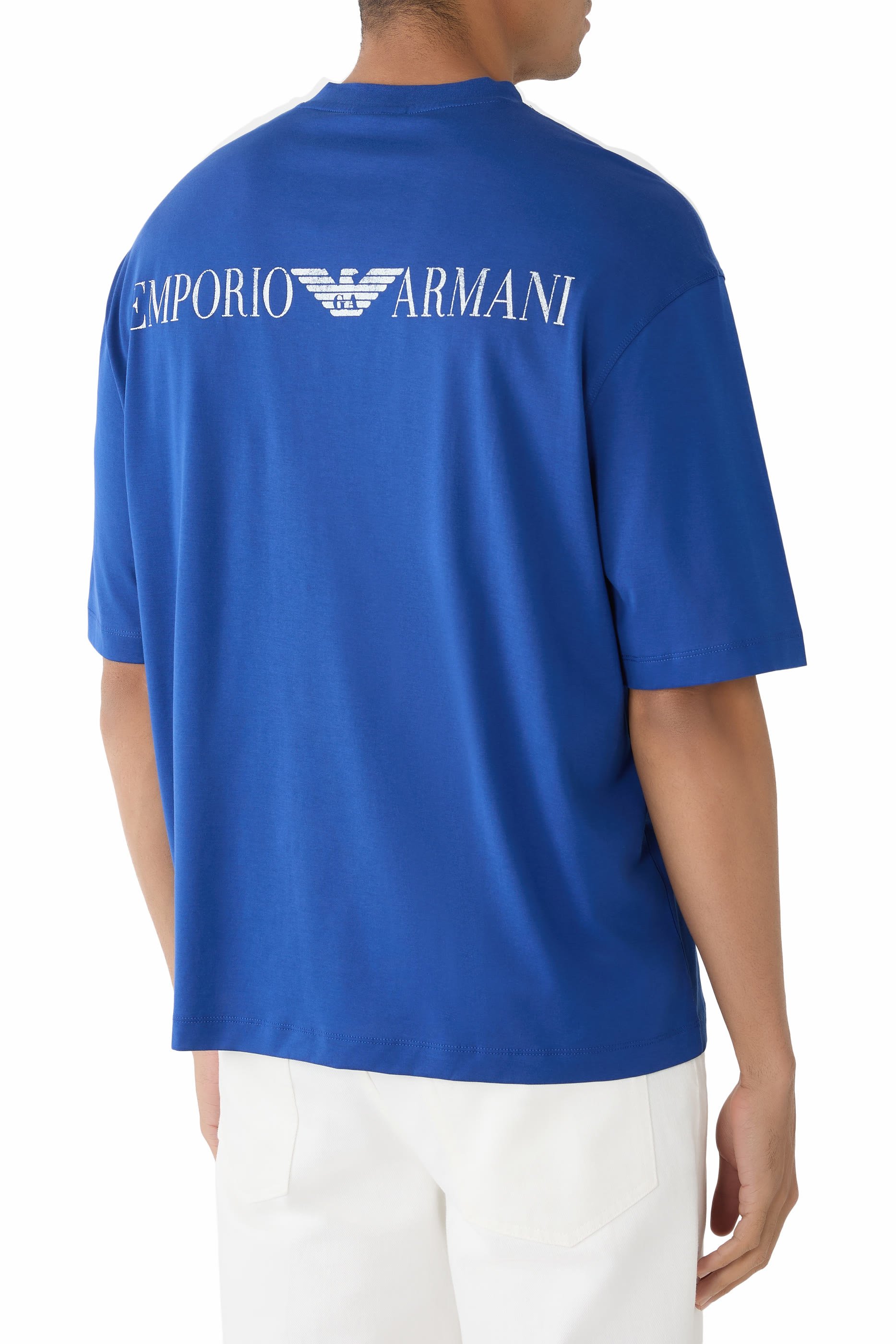 Macro EA Text Logo Polo Shirt