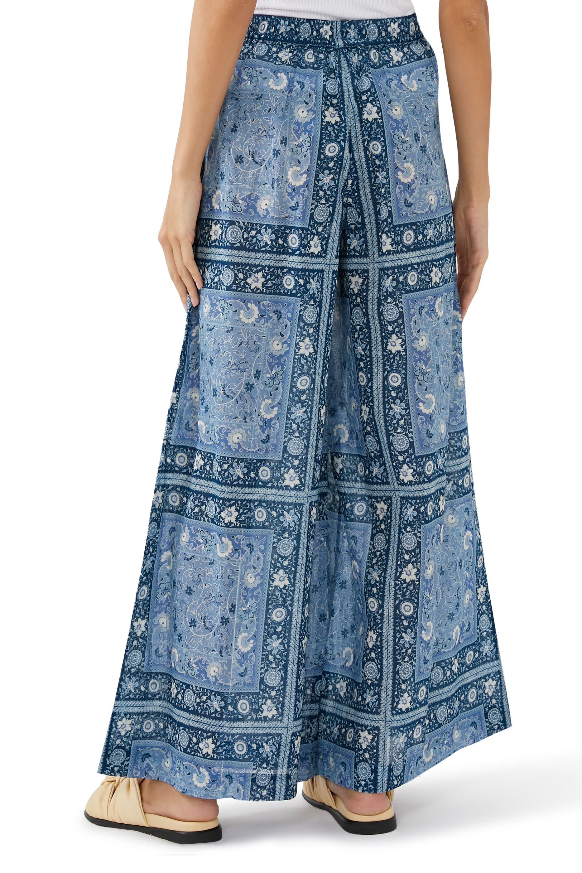 بنطال سان شاين بانديت بقصة ساق واسعة