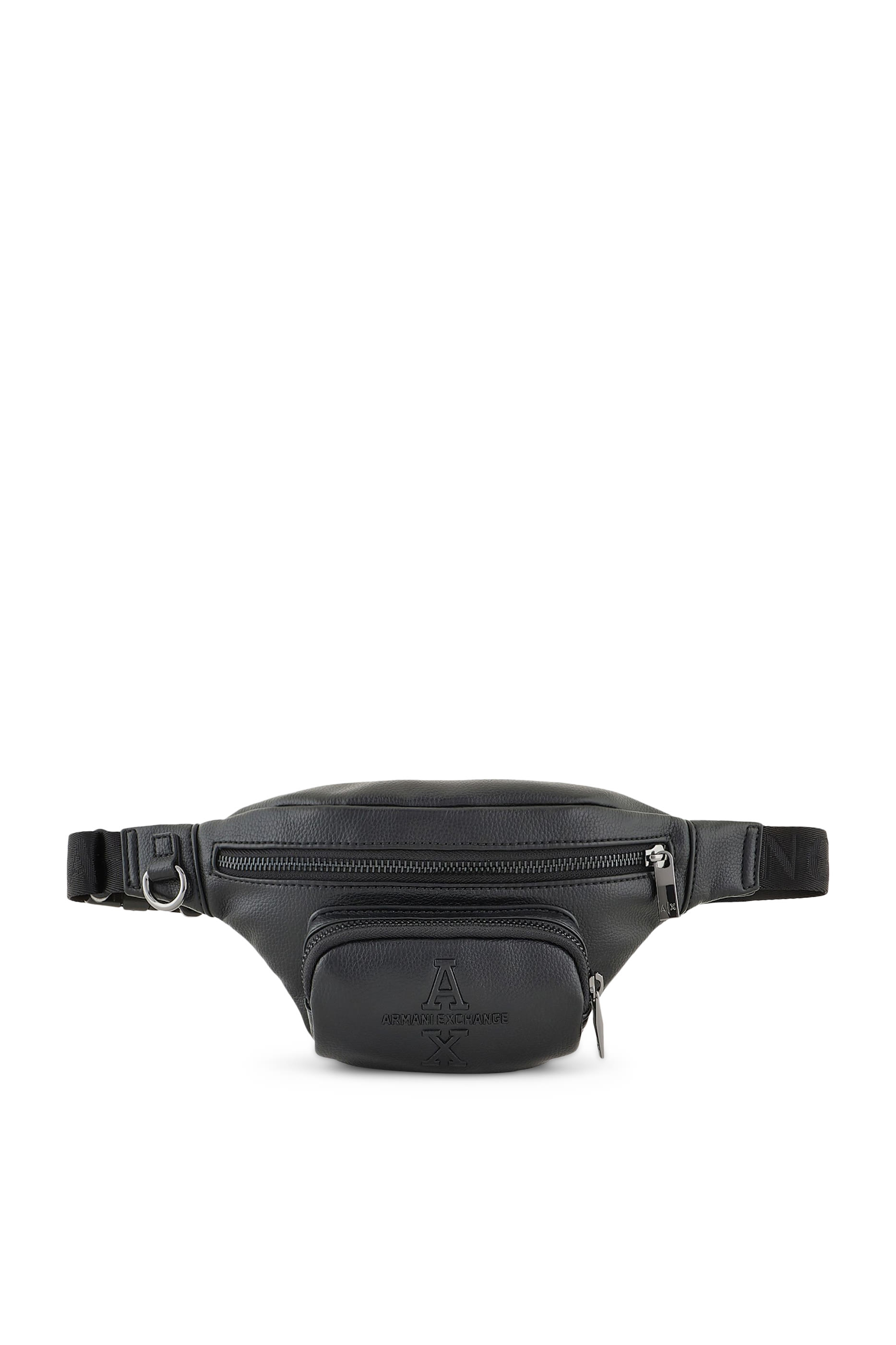 حقيبة خصر بحرفي شعار الماركة