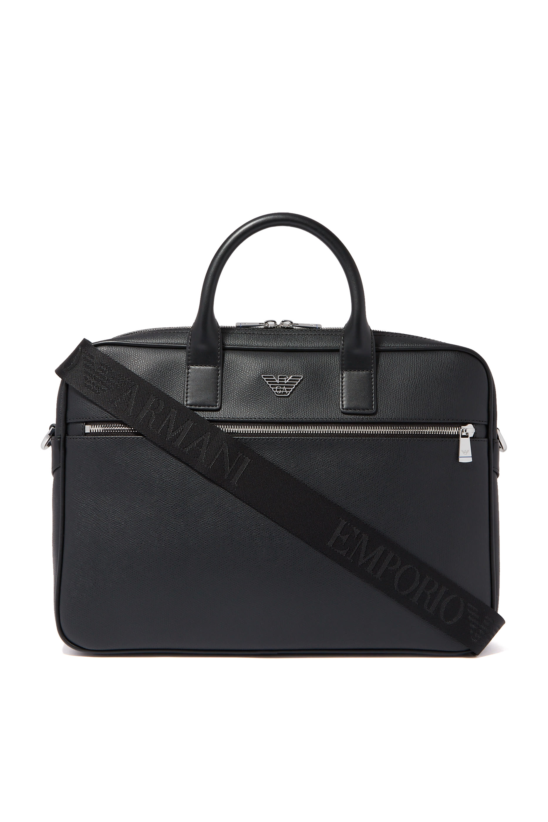 حقيبة كمبيوتر محمول بشعار النسر