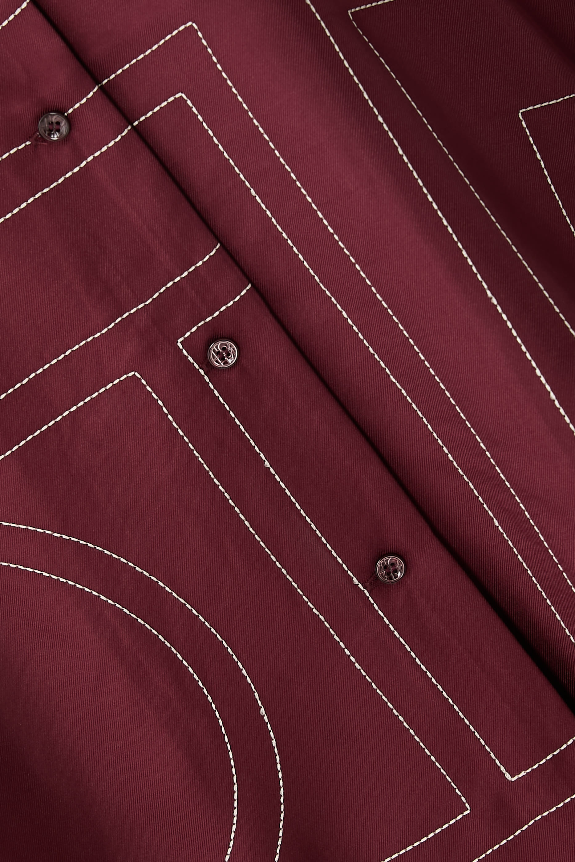 بلوزة بيجامة بنقشة حروف شعار الماركة حرير