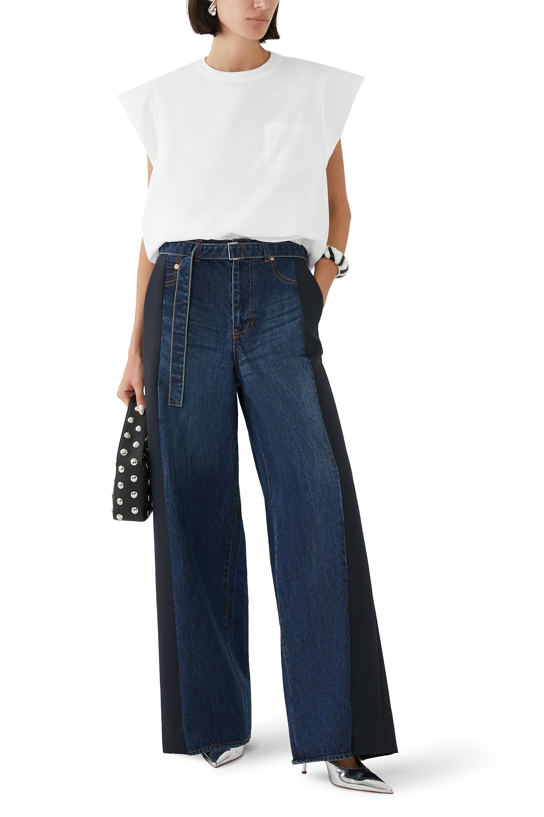 بنطال بدلة x دنيم