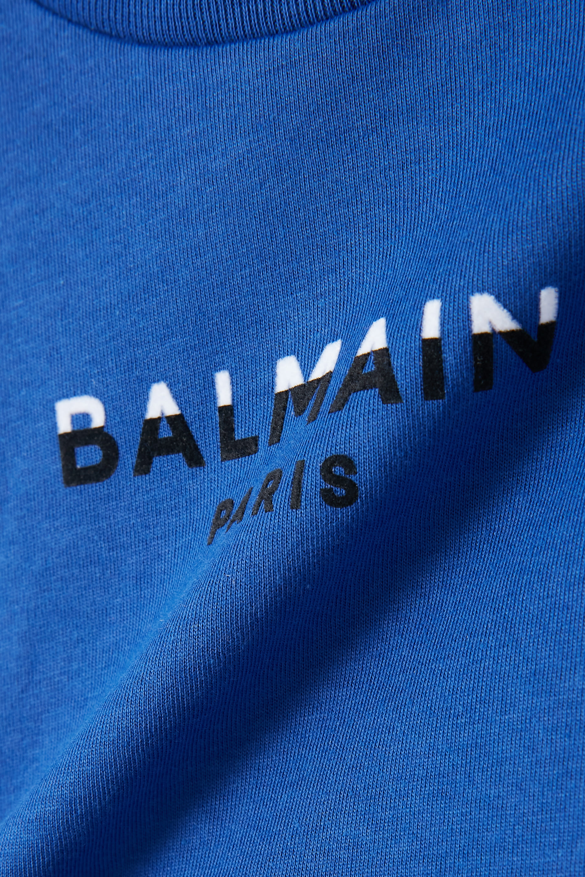 تيشيرت بطبعة شعار الماركة قطن للأطفال