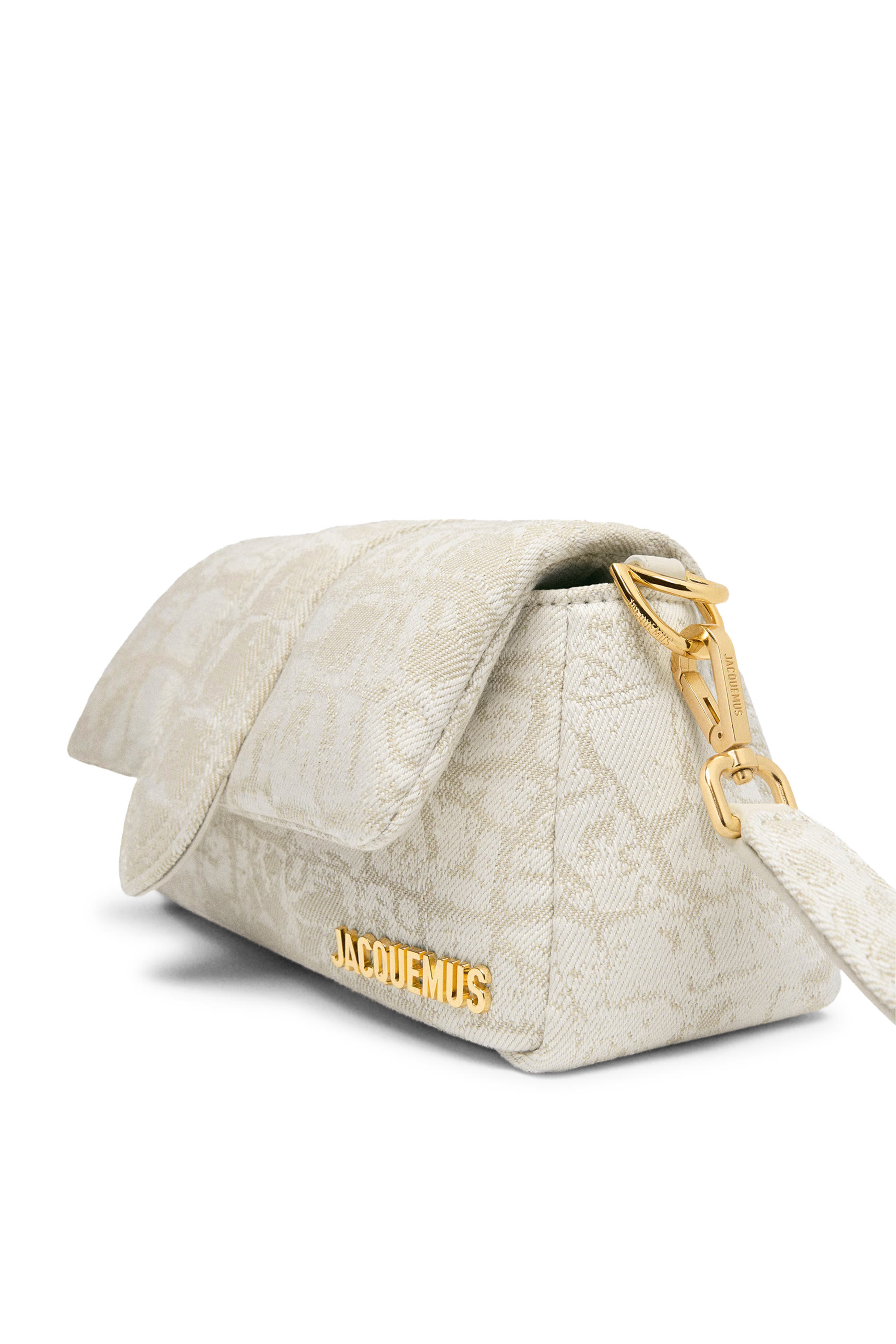 حقيبة لو بوتيت بامبينو جلد بنقشة جلد أفعى