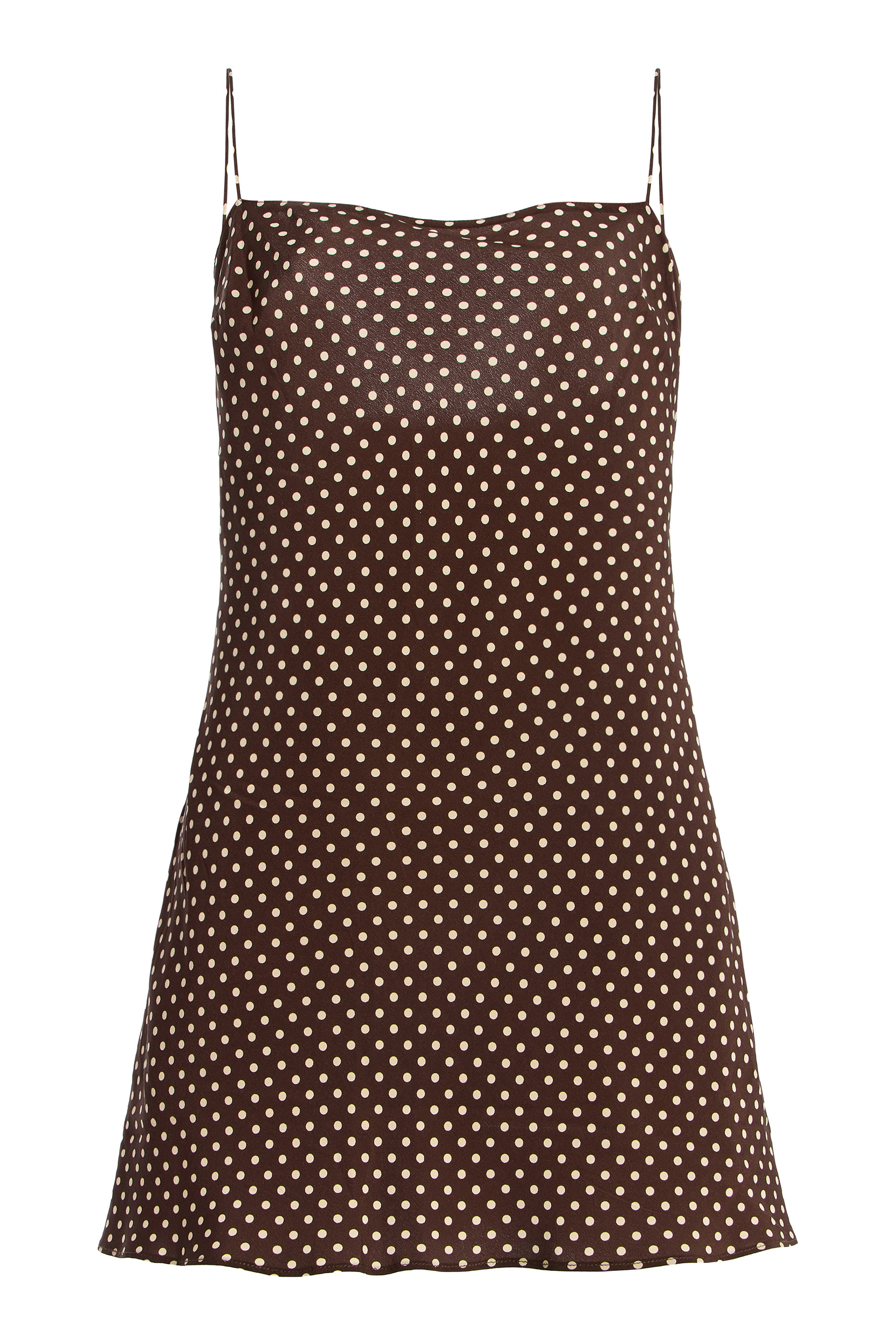 فستان قصير سهل الارتداء بياقة مربعة