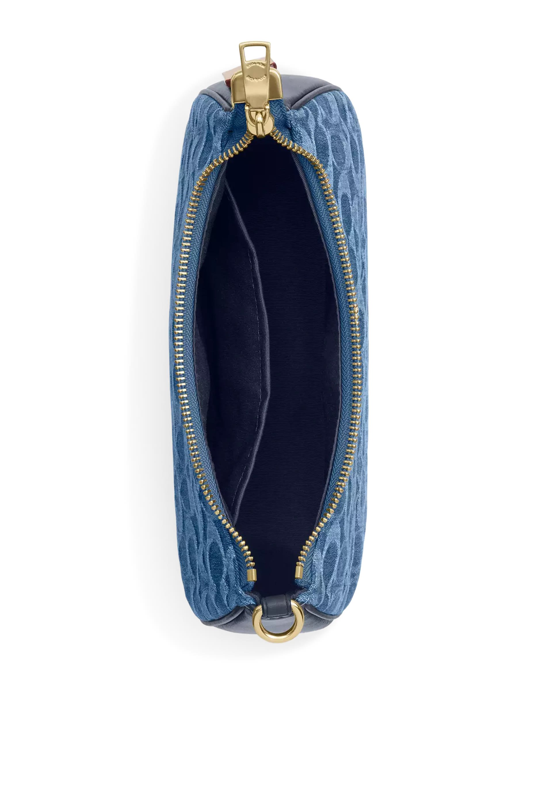 حقيبة كتف تيري دنيم بشعار الماركة