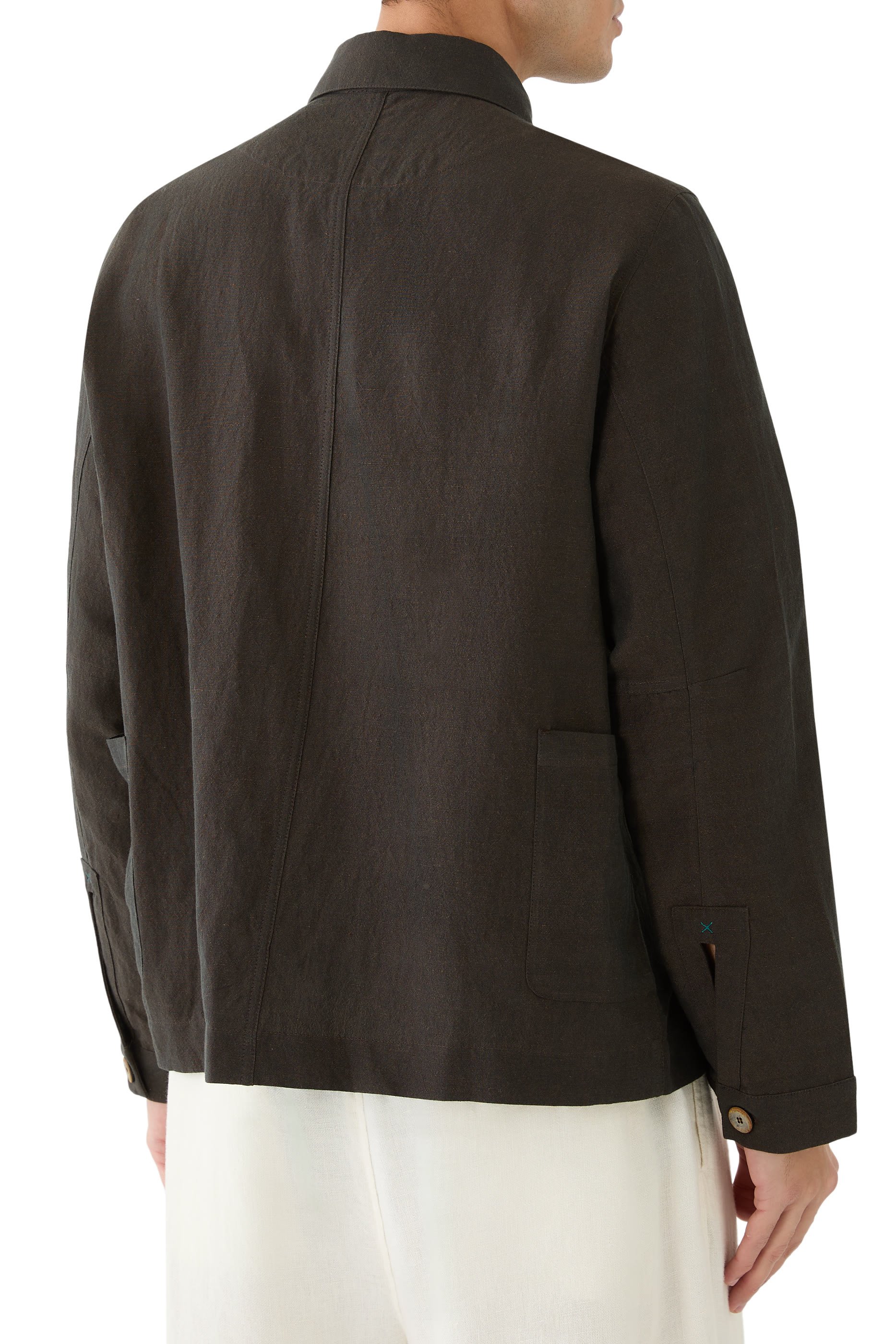 جاكيت لوكاس كتان