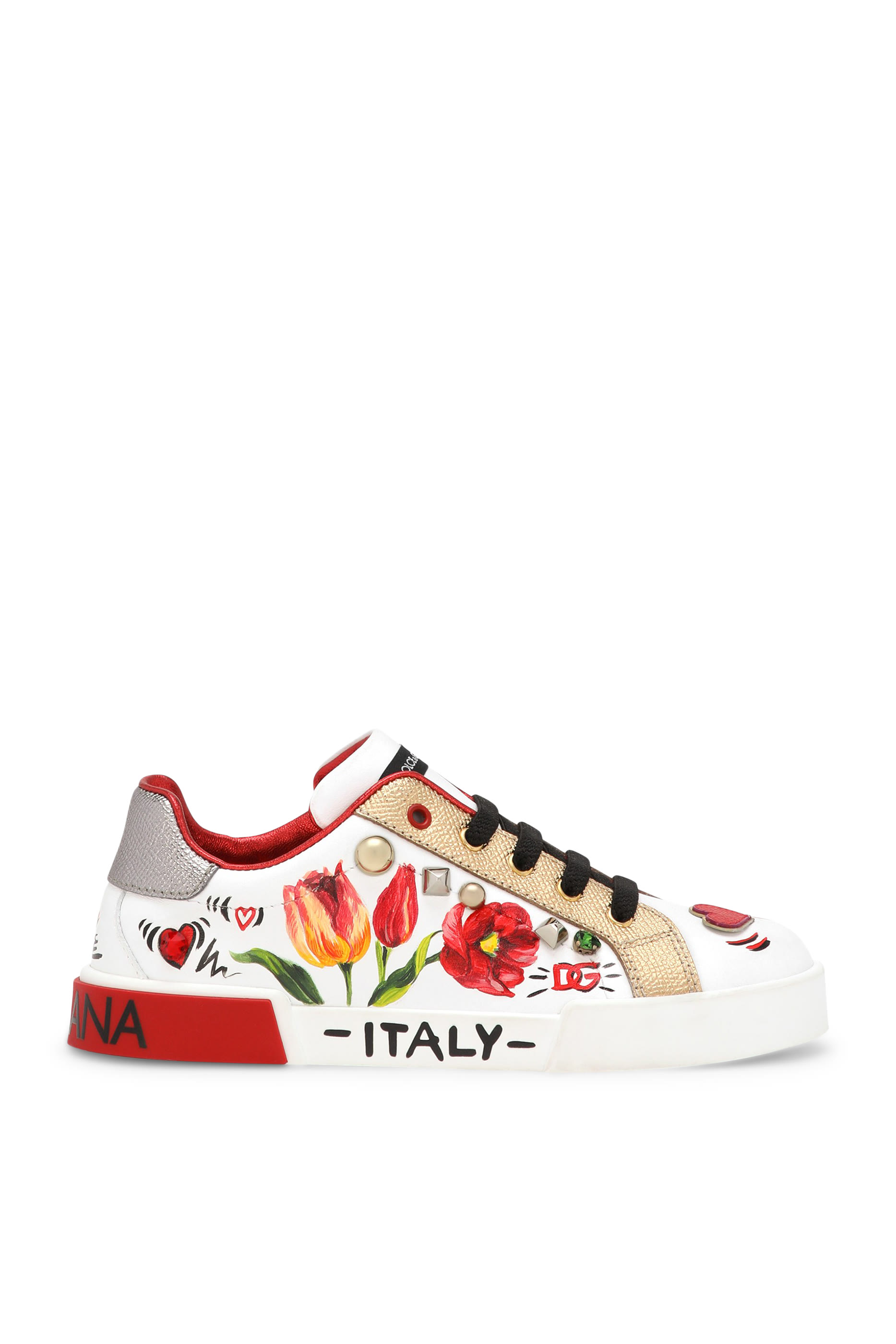 سنيكرز أوريجينال بكاحل منخفض وشعار الماركة