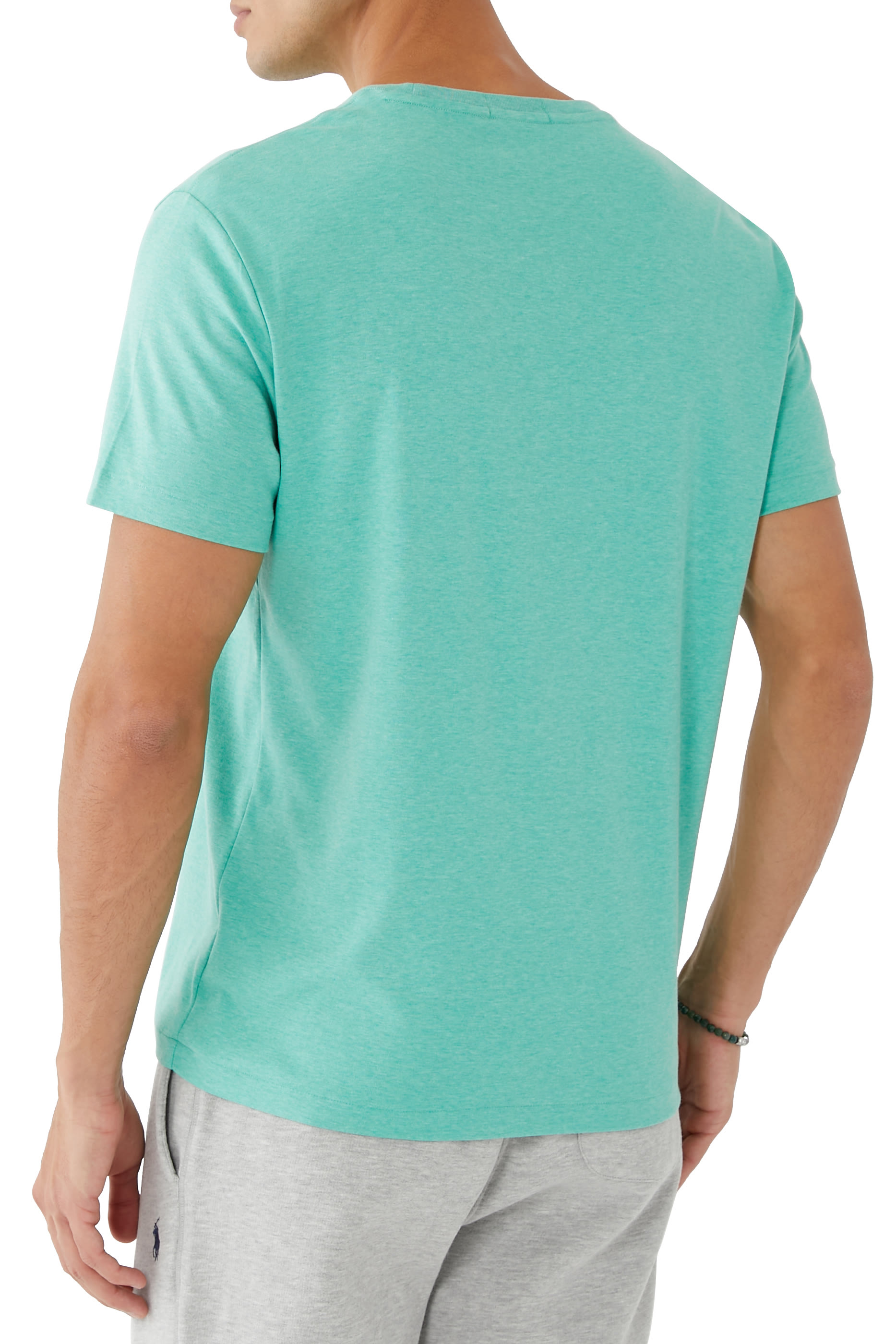 تيشيرت بولو بنقشة شعار الماركة