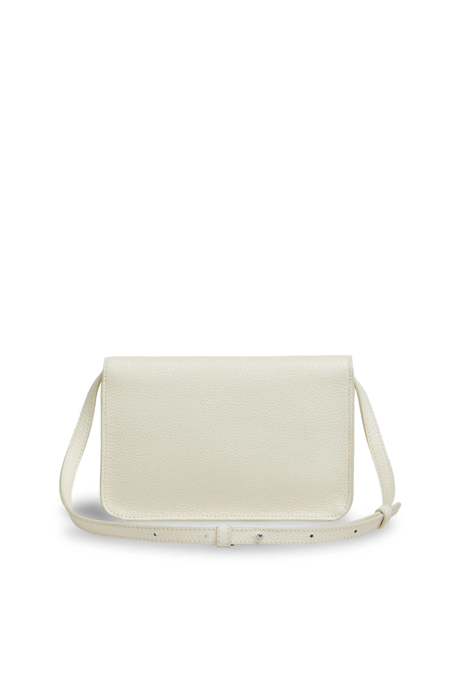 حقيبة كتف مطرزة جلد