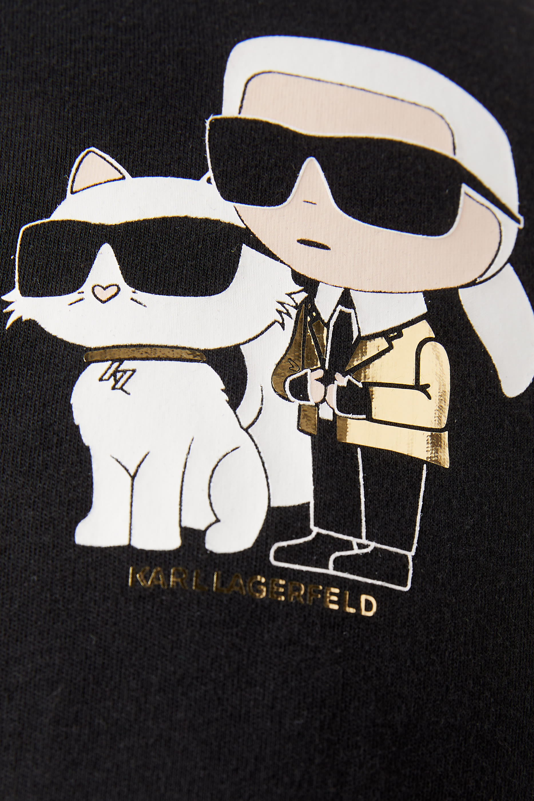 فستان بنقشة غرافيكية قطن للأطفال