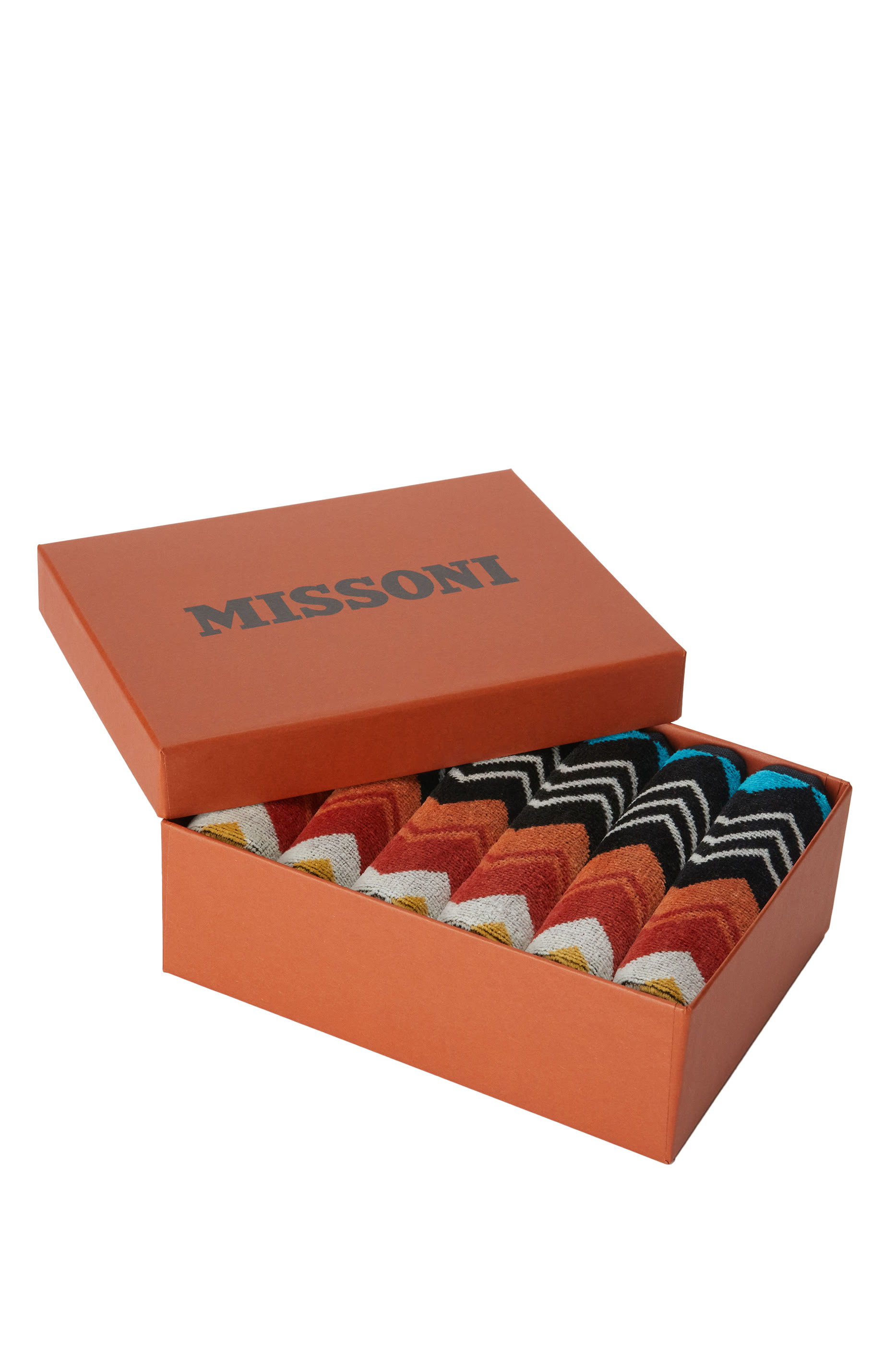 طقم مناشف وجه جياكومو، 6 قطع